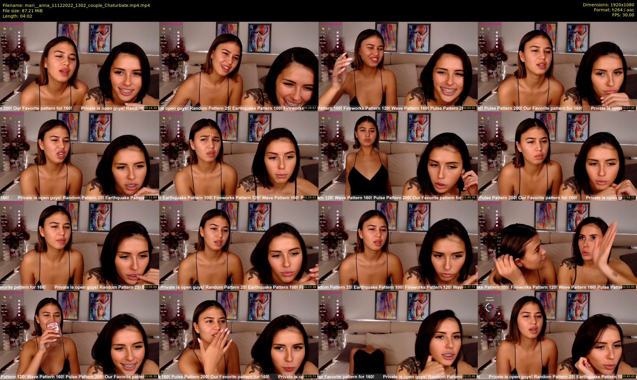mari__anna — 5 minute Chaturbate couple cam show recording, 1080p, Dec 11, 2022