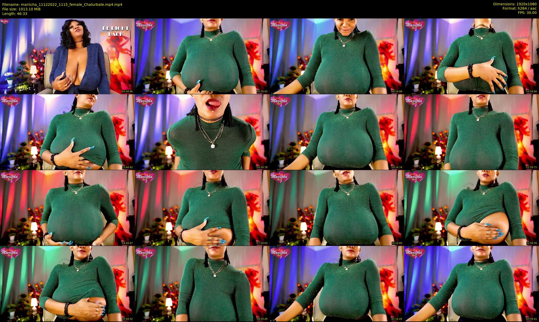mariicha — 47 minute Chaturbate female cam show recording, 1080p, Dec 11, 2022