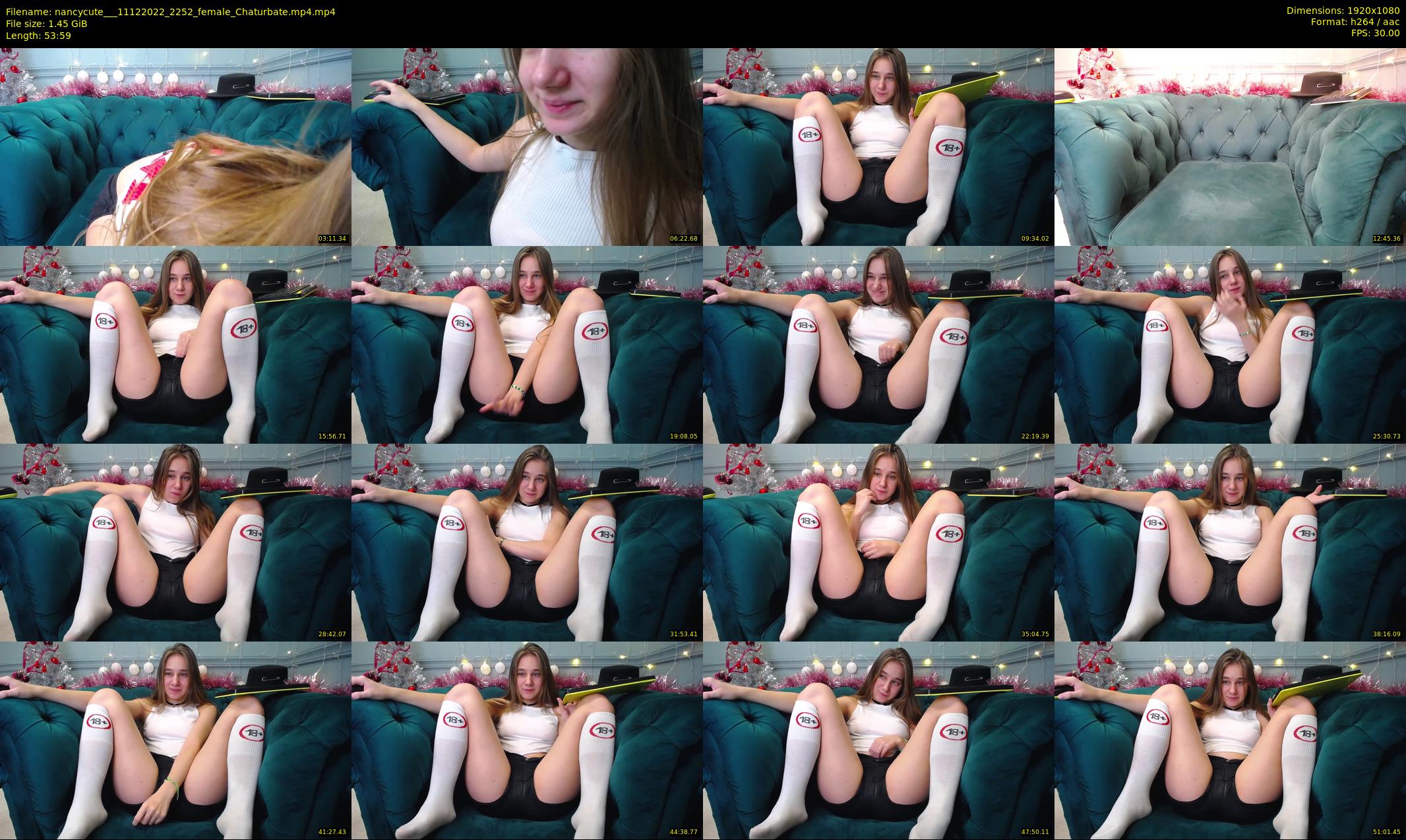nancycute__ — 54 minute Chaturbate female cam show recording, 1080p, Dec 11, 2022