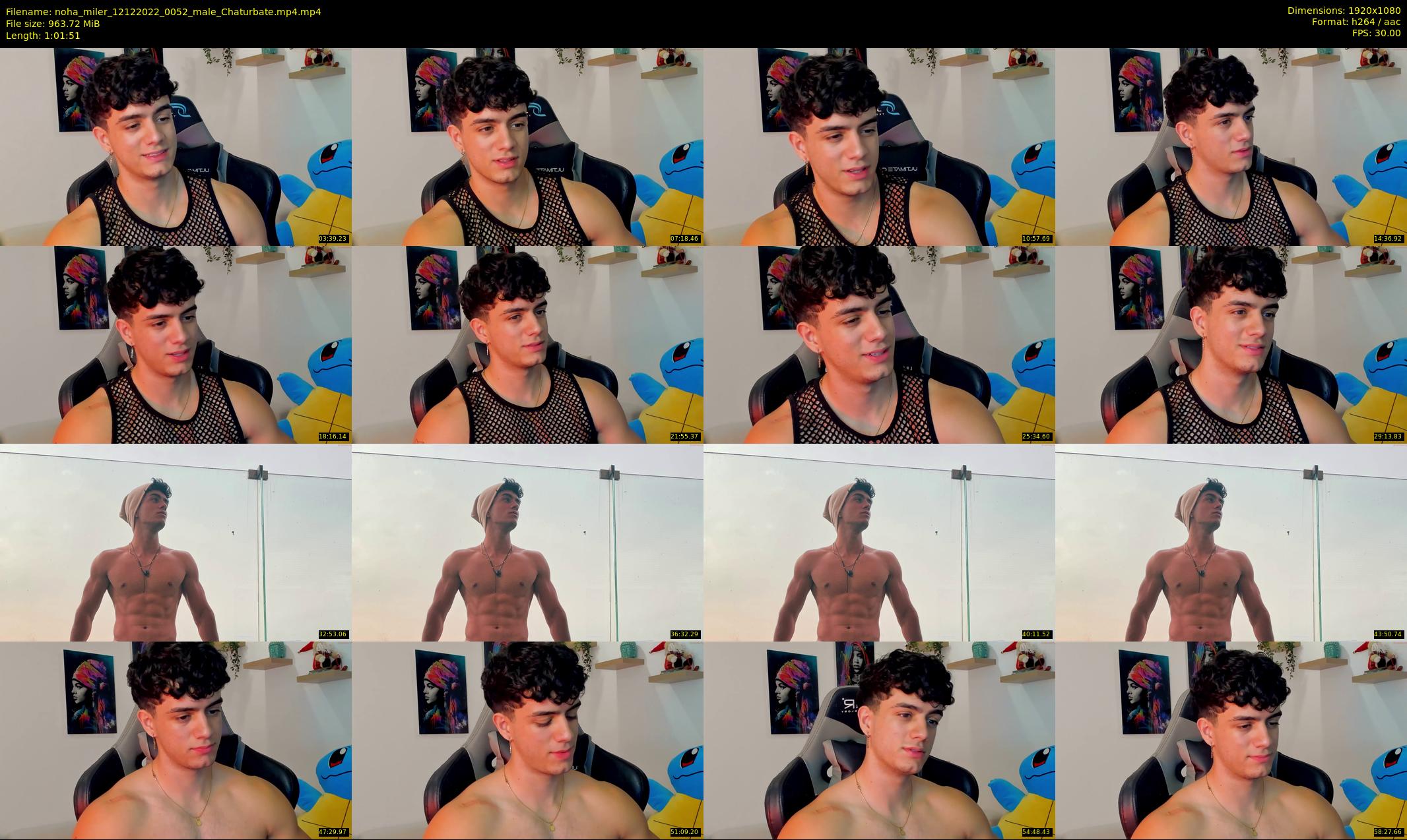 noha_miler — 62 minute Chaturbate male cam show recording, 1080p, Dec 12, 2022