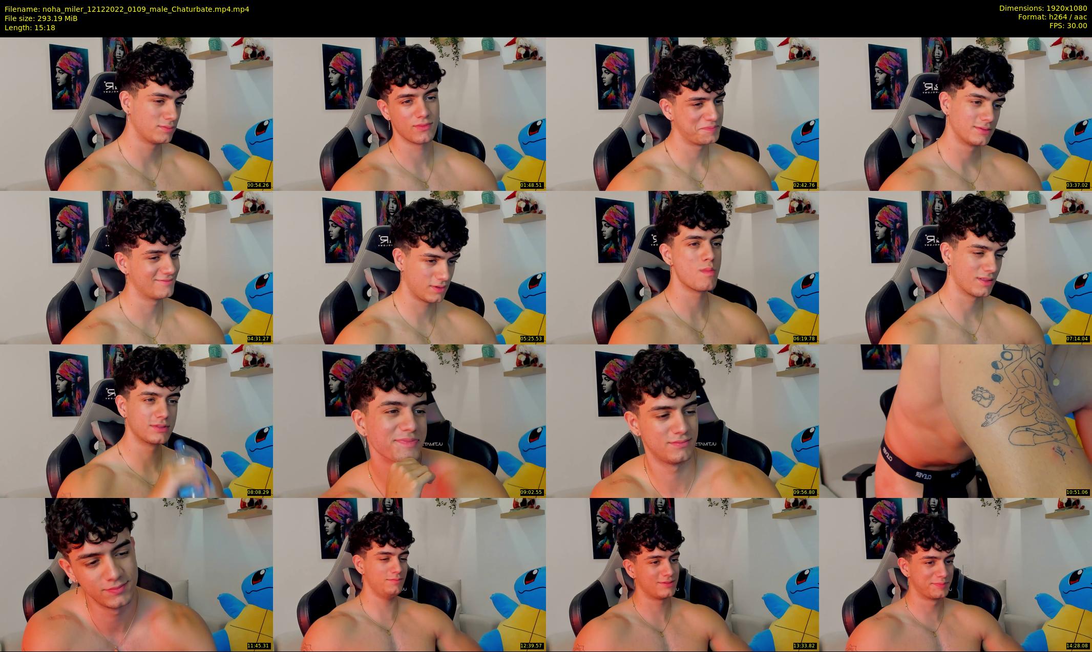 noha_miler — 16 minute Chaturbate male cam show recording, 1080p, Dec 12, 2022