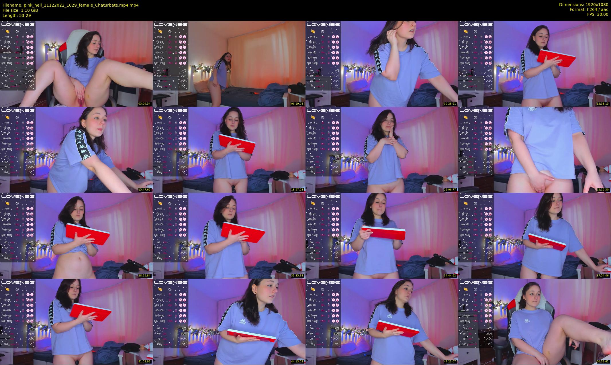 pink_hell — 54 minute Chaturbate female cam show recording, 1080p, Dec 11, 2022