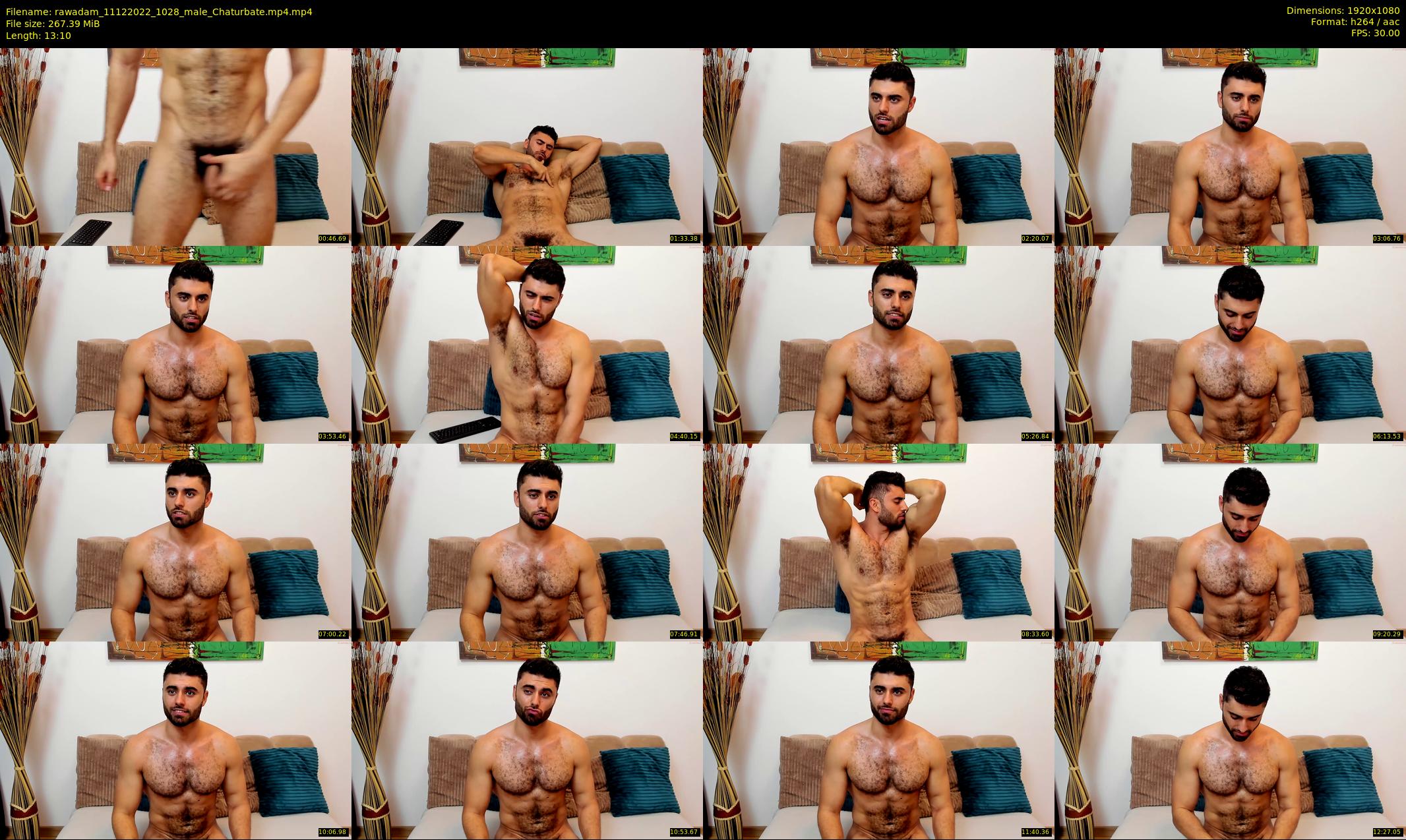 rawadam — 14 minute Chaturbate male cam show recording, 1080p, Dec 11, 2022