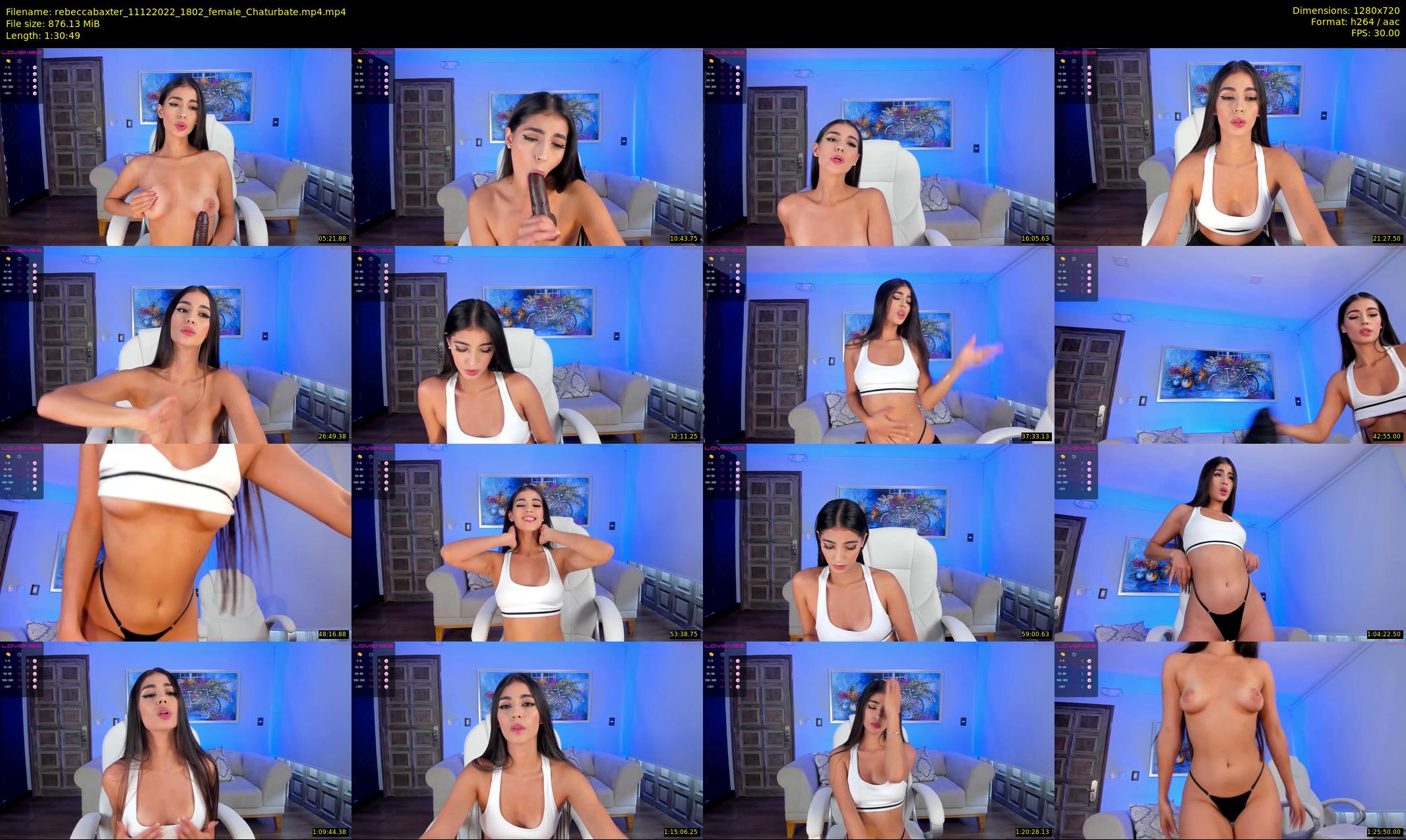 rebeccabaxter — 91 minute Chaturbate female cam show recording, 720p, Dec 11, 2022