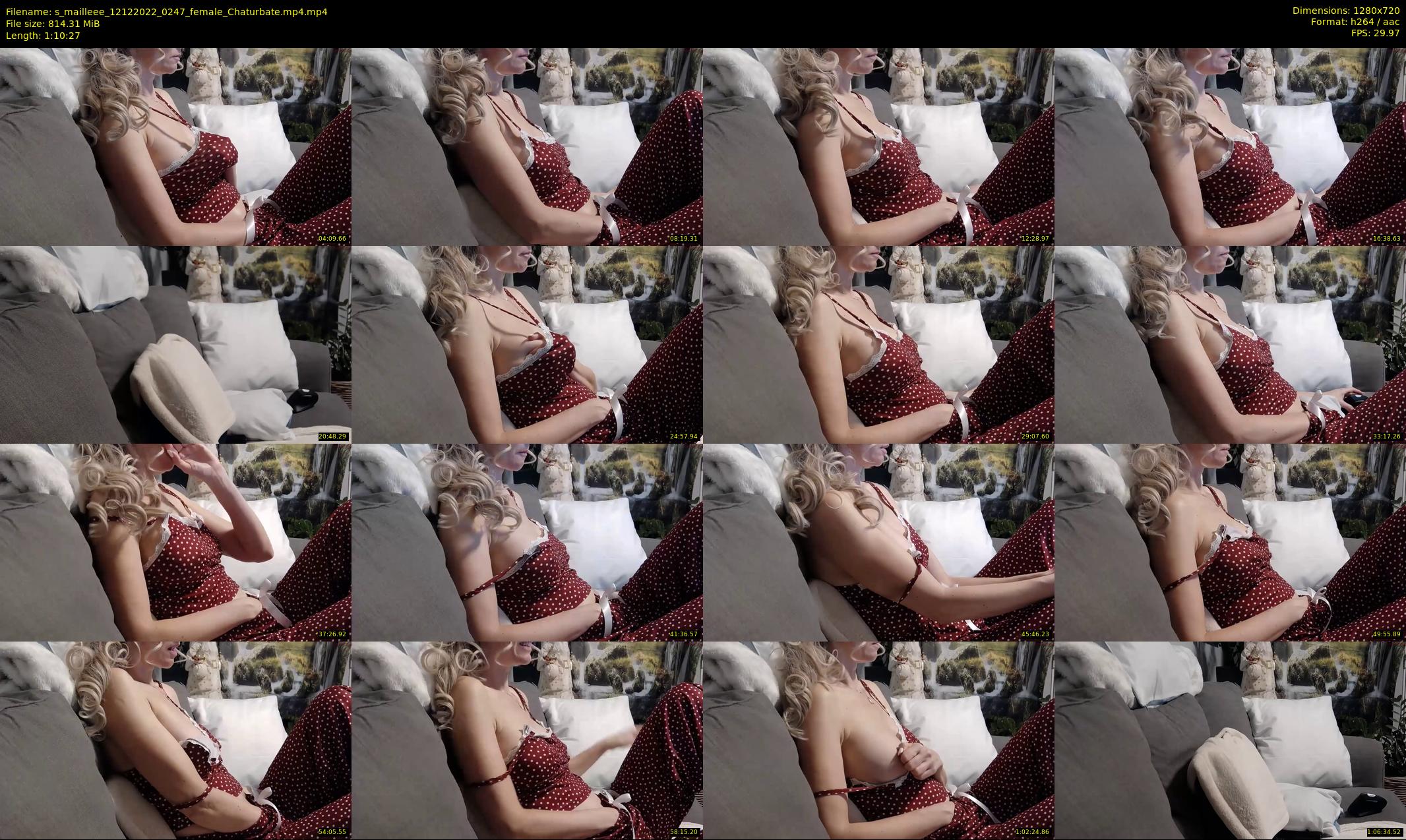s_mailleee — 71 minute Chaturbate female cam show recording, 720p, Dec 12, 2022