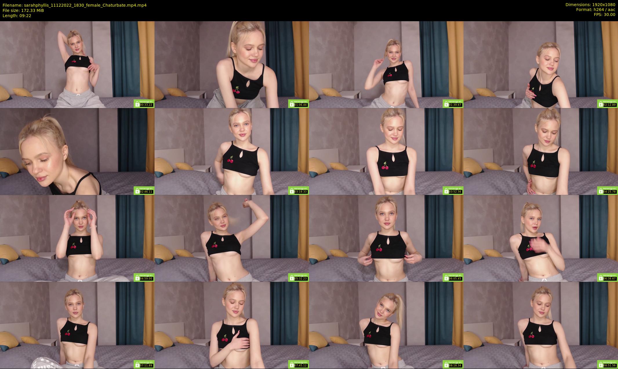 sarahphyllis — 10 minute Chaturbate female cam show recording, 1080p, Dec 11, 2022
