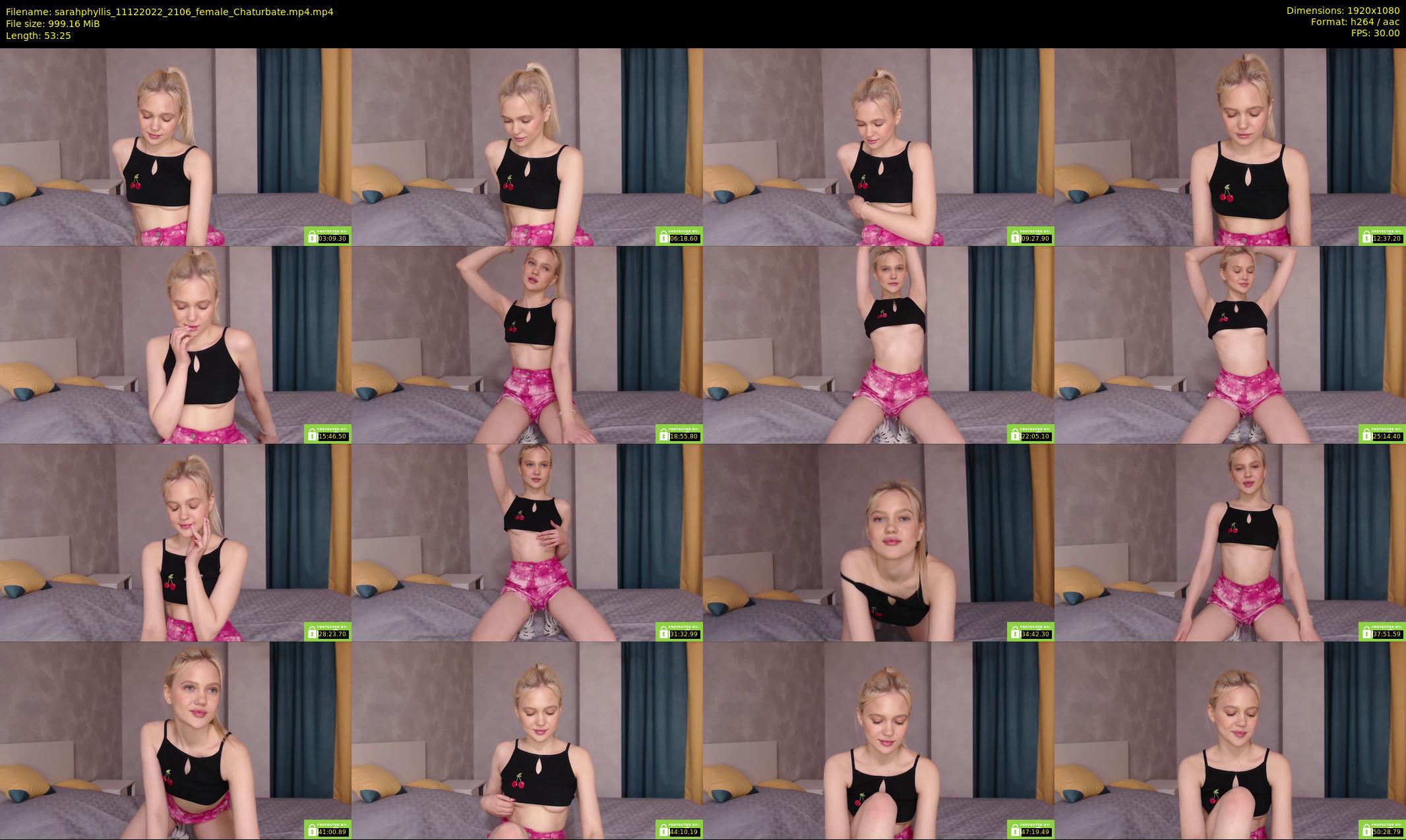sarahphyllis — 54 minute Chaturbate female cam show recording, 1080p, Dec 11, 2022
