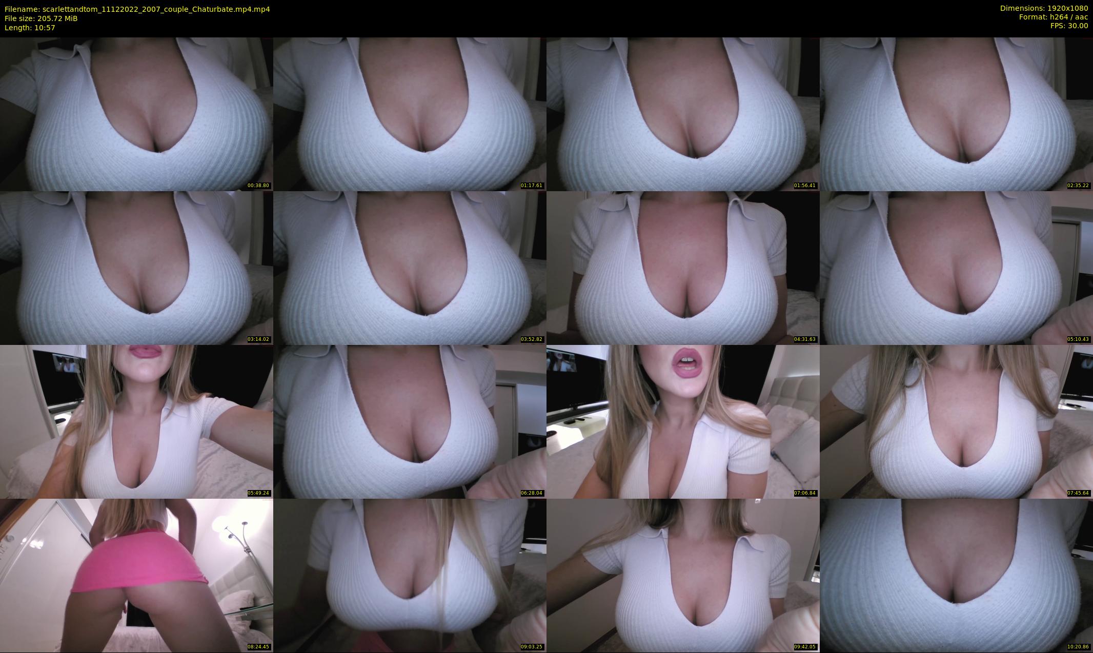scarlettandtom — 11 minute Chaturbate couple cam show recording, 1080p, Dec 11, 2022