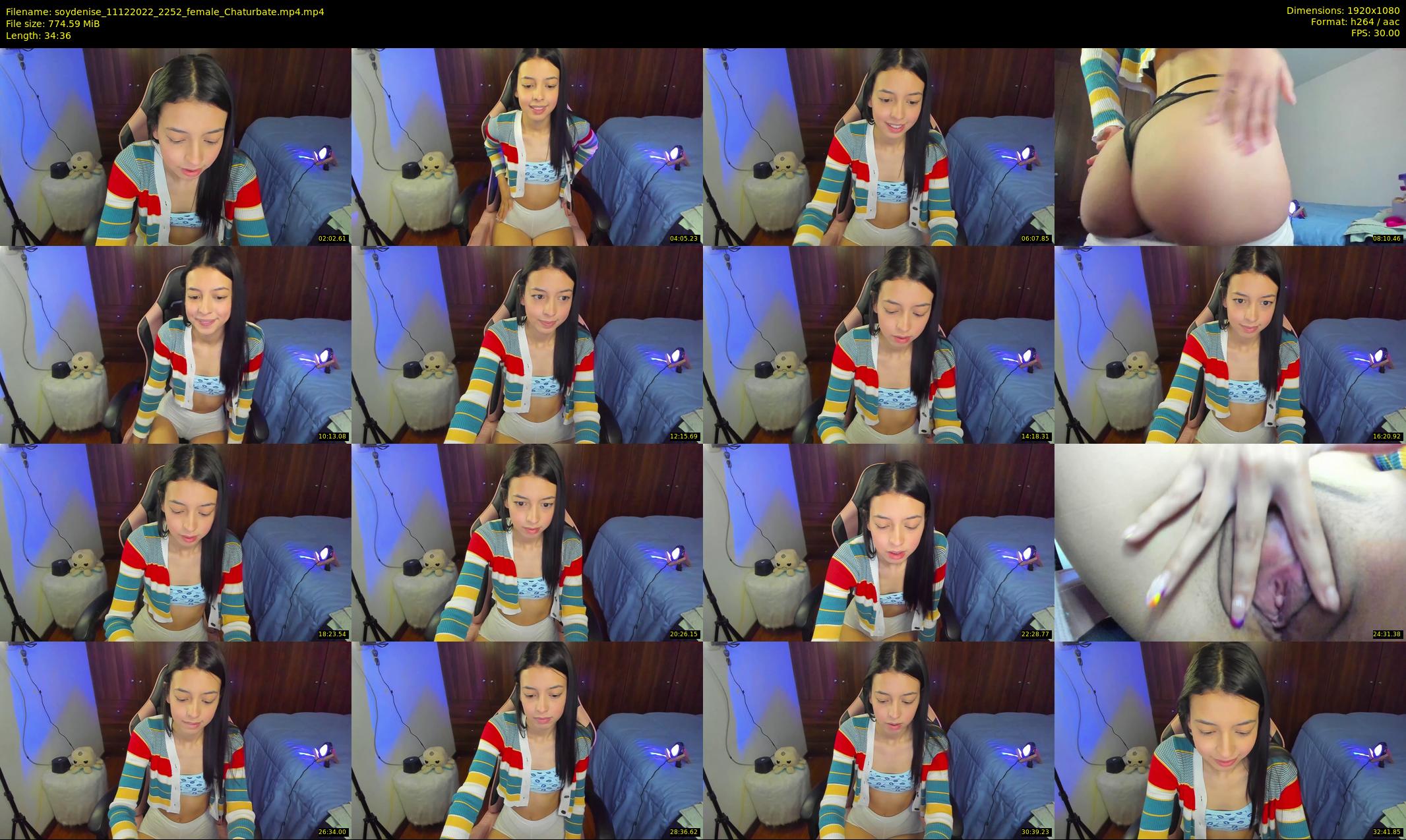soydenise — 35 minute Chaturbate female cam show recording, 1080p, Dec 11, 2022