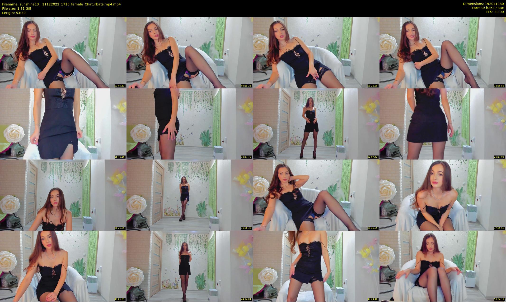 sunshine13_ — 54 minute Chaturbate female cam show recording, 1080p, Dec 11, 2022