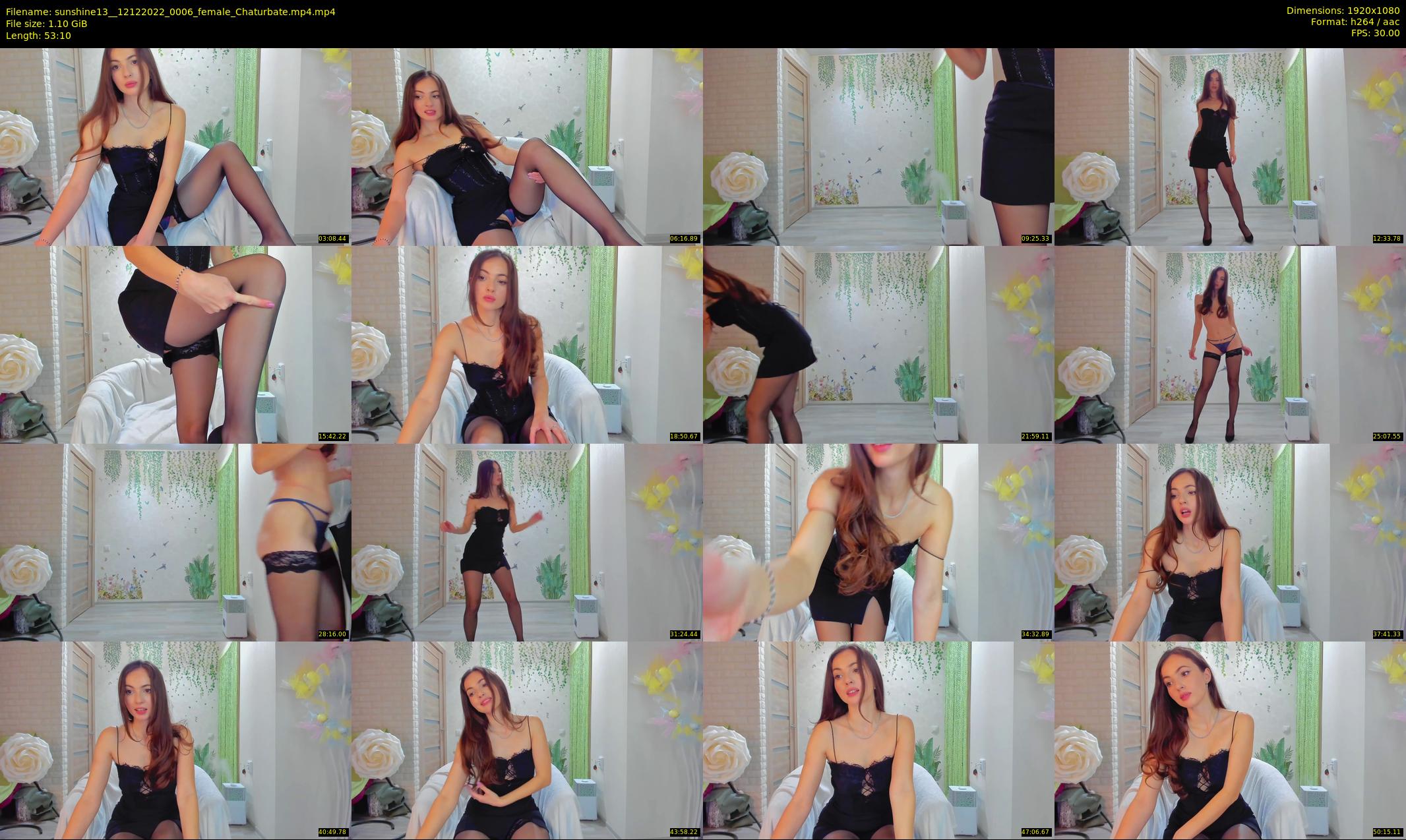 sunshine13_ — 54 minute Chaturbate female cam show recording, 1080p, Dec 12, 2022