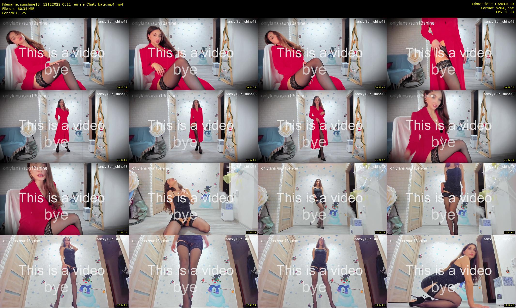 sunshine13_ — 4 minute Chaturbate female cam show recording, 1080p, Dec 12, 2022