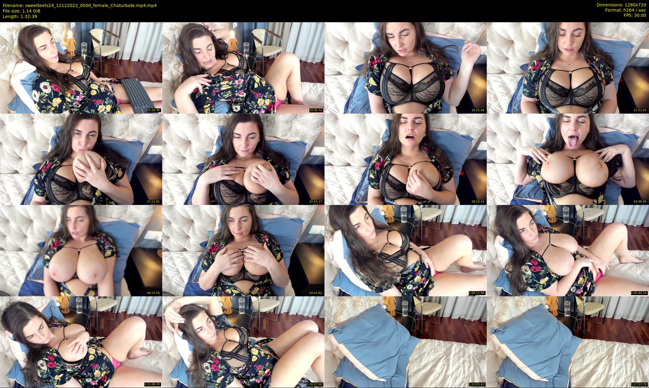 sweetteets24 — 93 minute Chaturbate female cam show recording, 720p, Dec 12, 2022