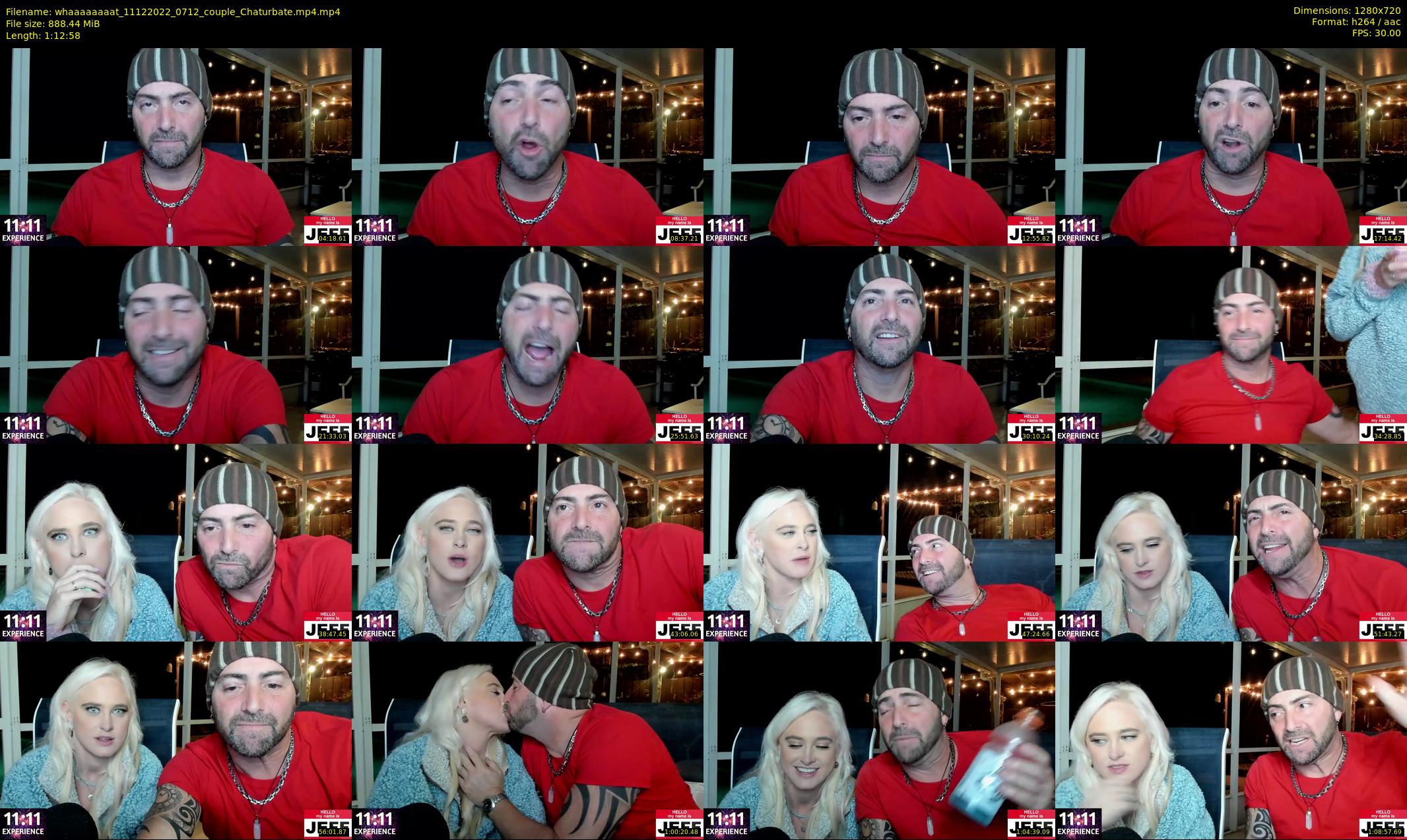 whaaaaaaaat — 73 minute Chaturbate couple cam show recording, 720p, Dec 11, 2022