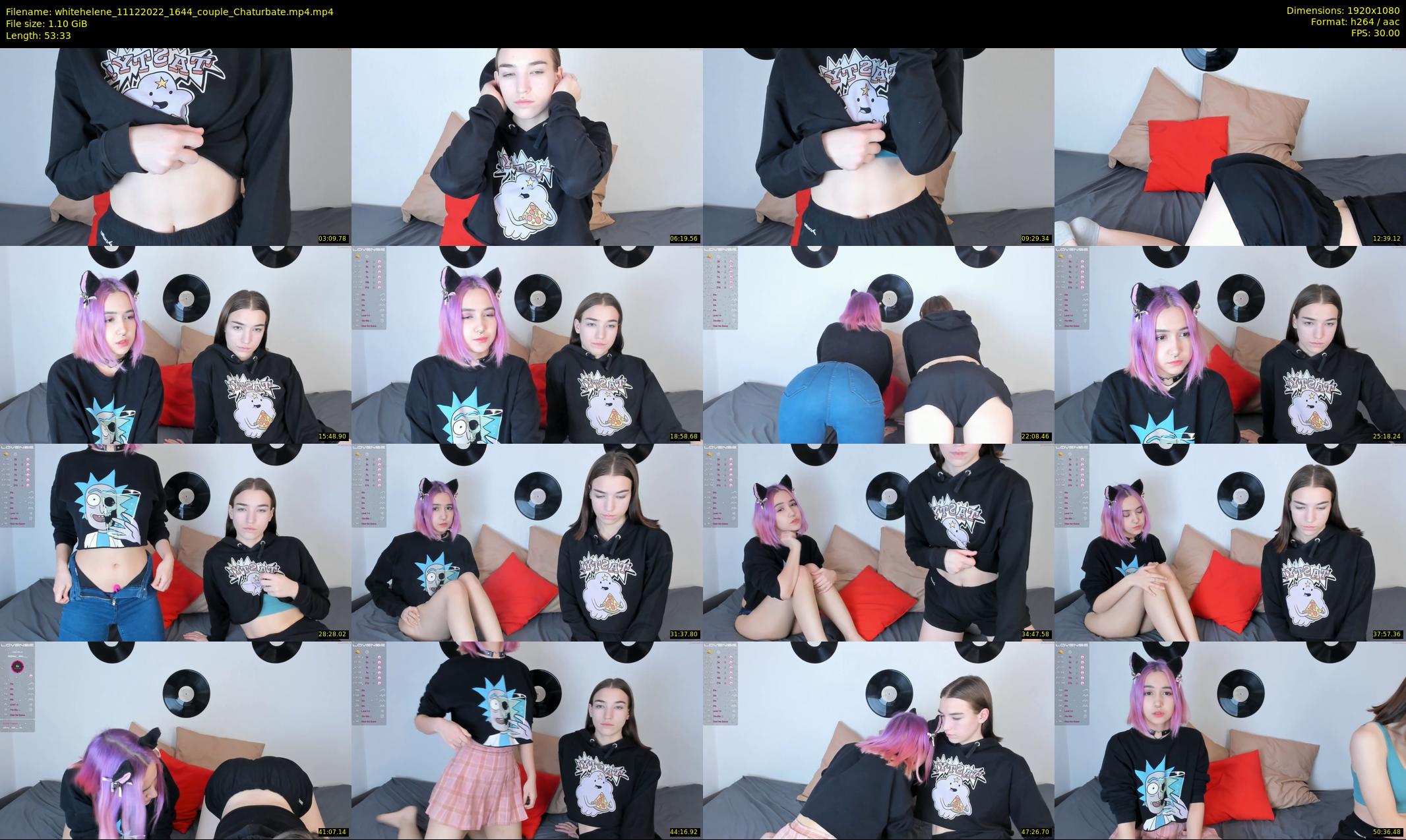whitehelene — 54 minute Chaturbate female cam show recording, 1080p, Dec 11, 2022