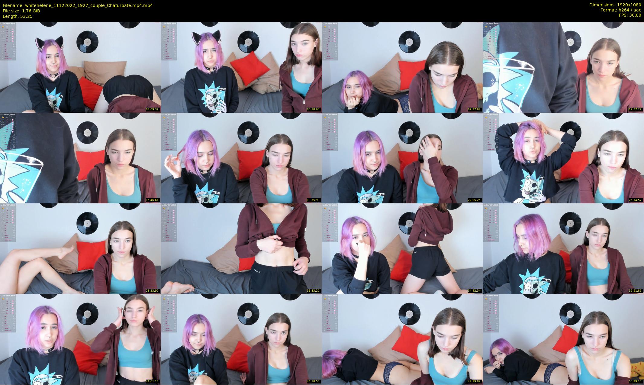whitehelene — 54 minute Chaturbate female cam show recording, 1080p, Dec 11, 2022
