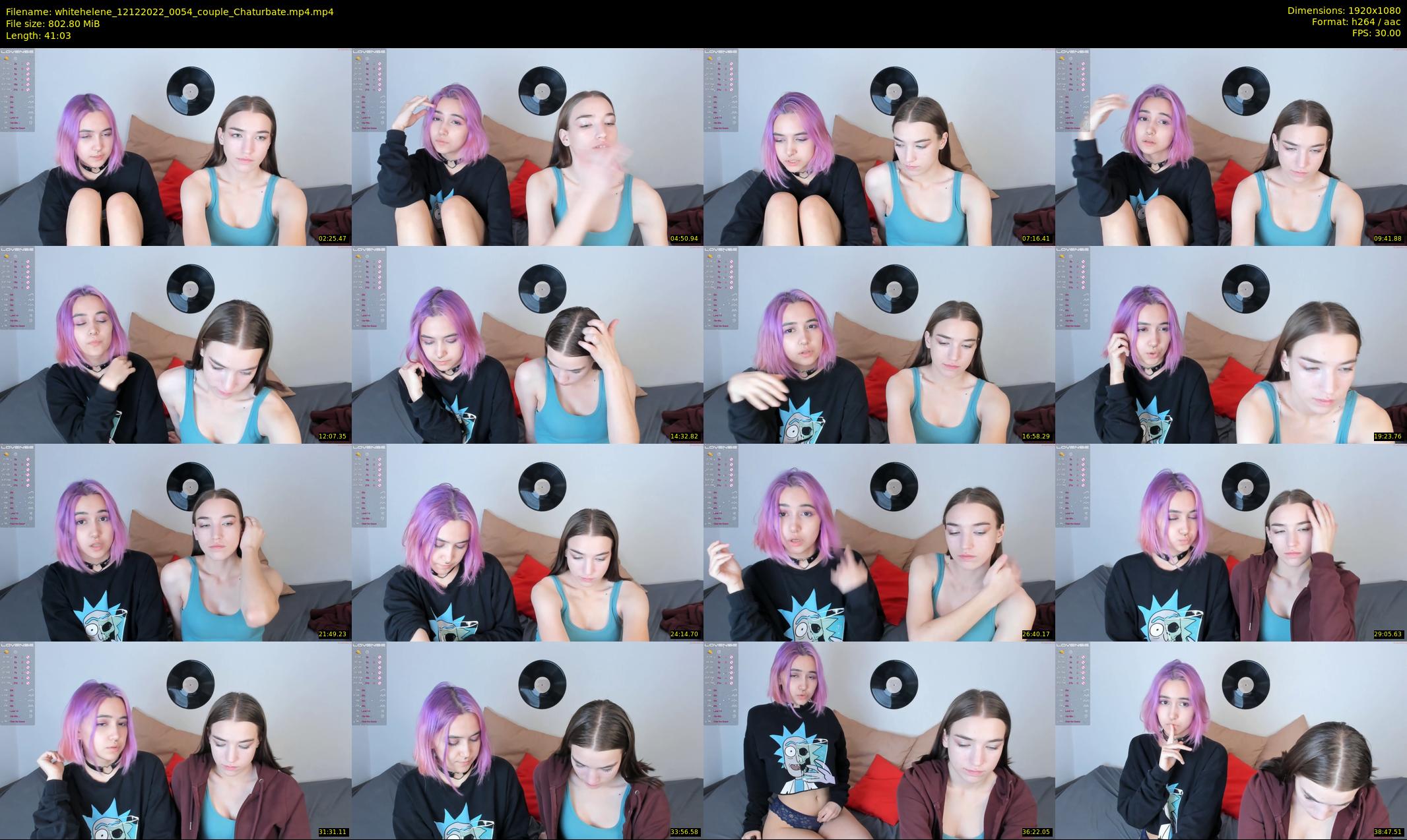 whitehelene — 42 minute Chaturbate female cam show recording, 1080p, Dec 12, 2022