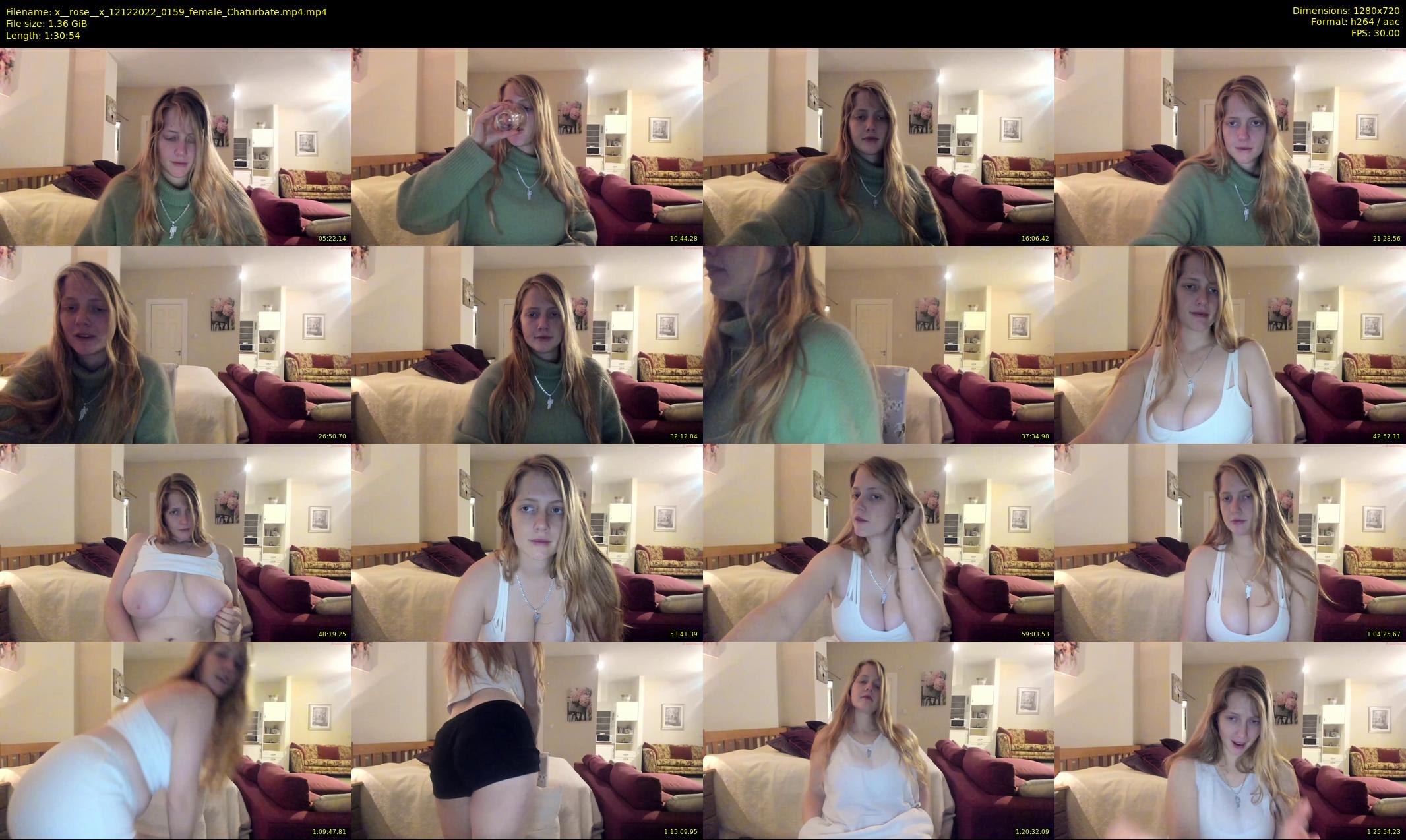 x__rose__x — 91 minute Chaturbate female cam show recording, 720p, Dec 12, 2022