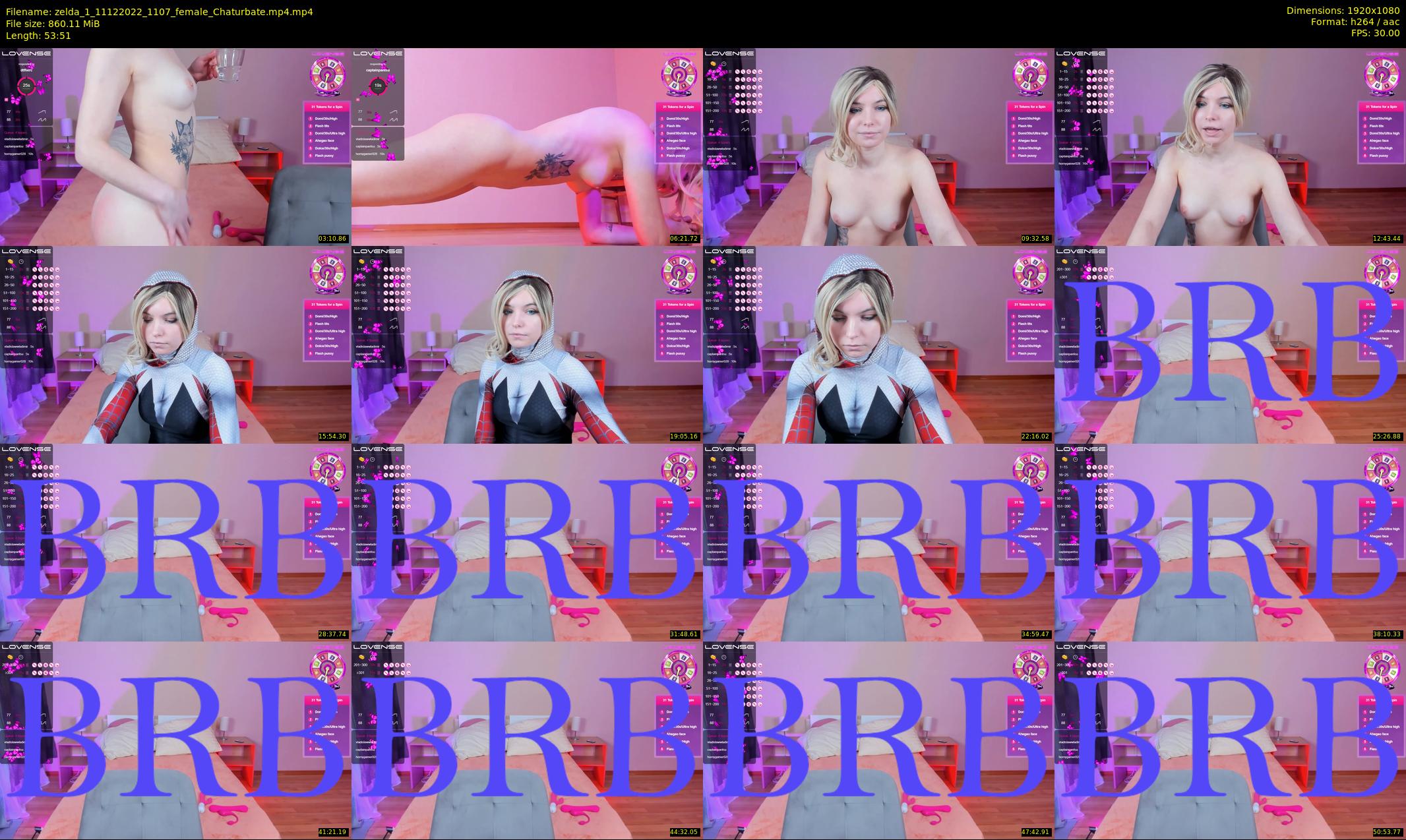 zelda_1 — 54 minute Chaturbate female cam show recording, 1080p, Dec 11, 2022