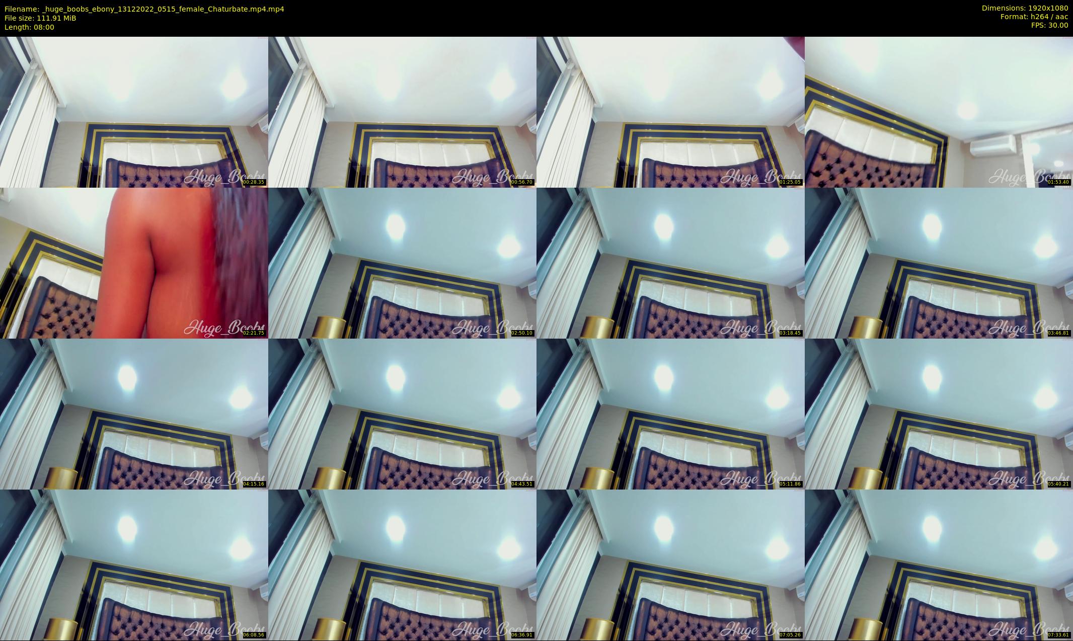 _huge_boobs_ebony — 8 minute Chaturbate female cam show recording, 1080p, Dec 13, 2022