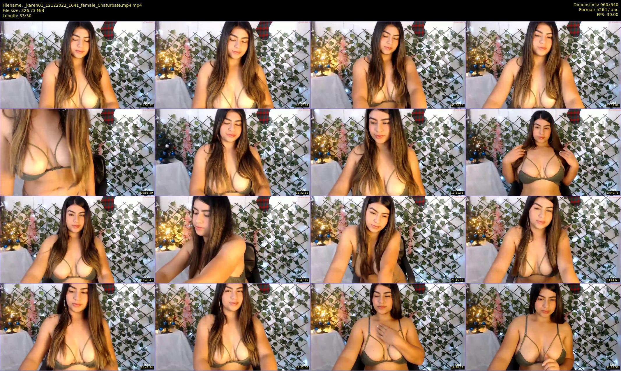 _karen01 — 34 minute Chaturbate female cam show recording, 480p, Dec 12, 2022