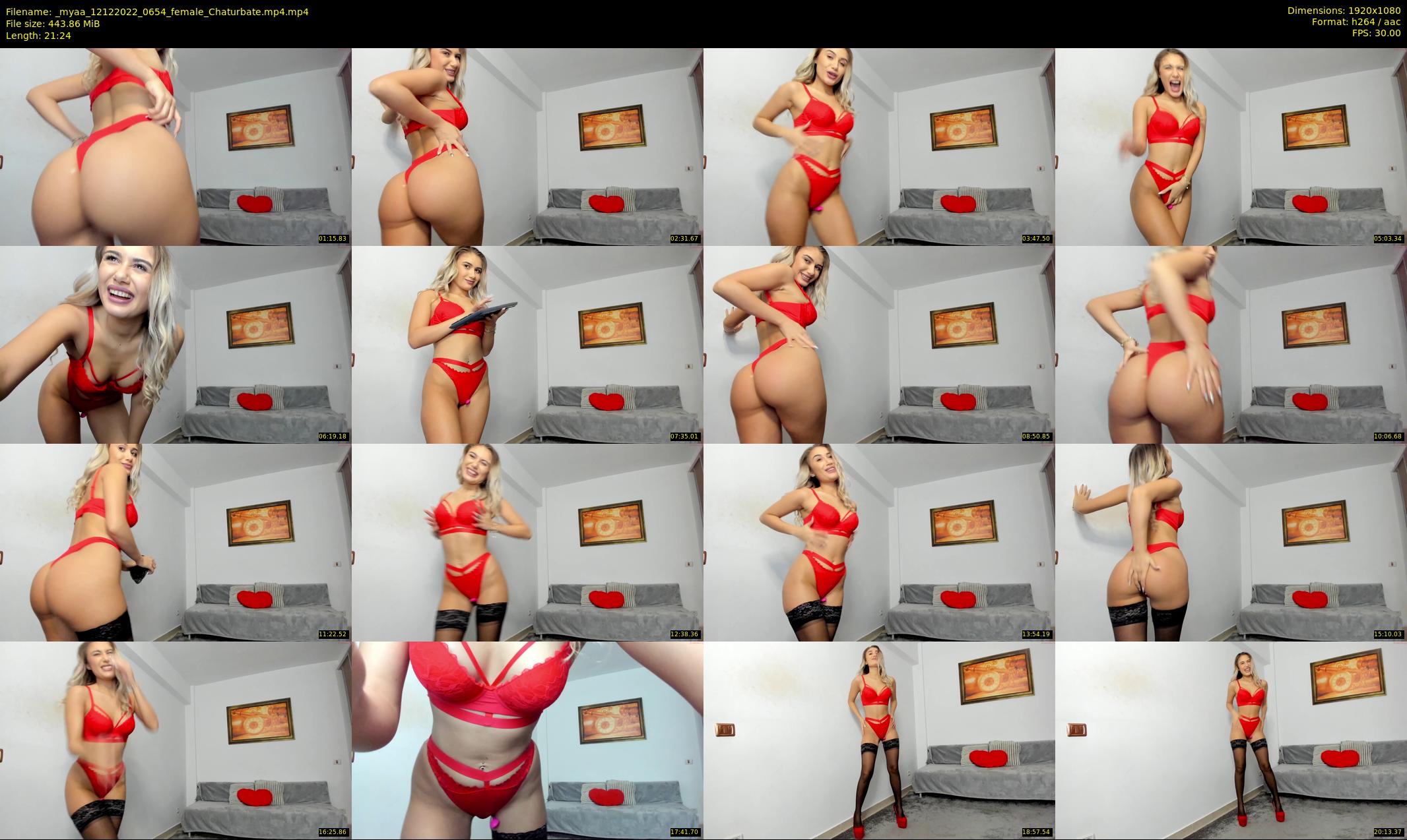 _myaa — 22 minute Chaturbate female cam show recording, 1080p, Dec 12, 2022