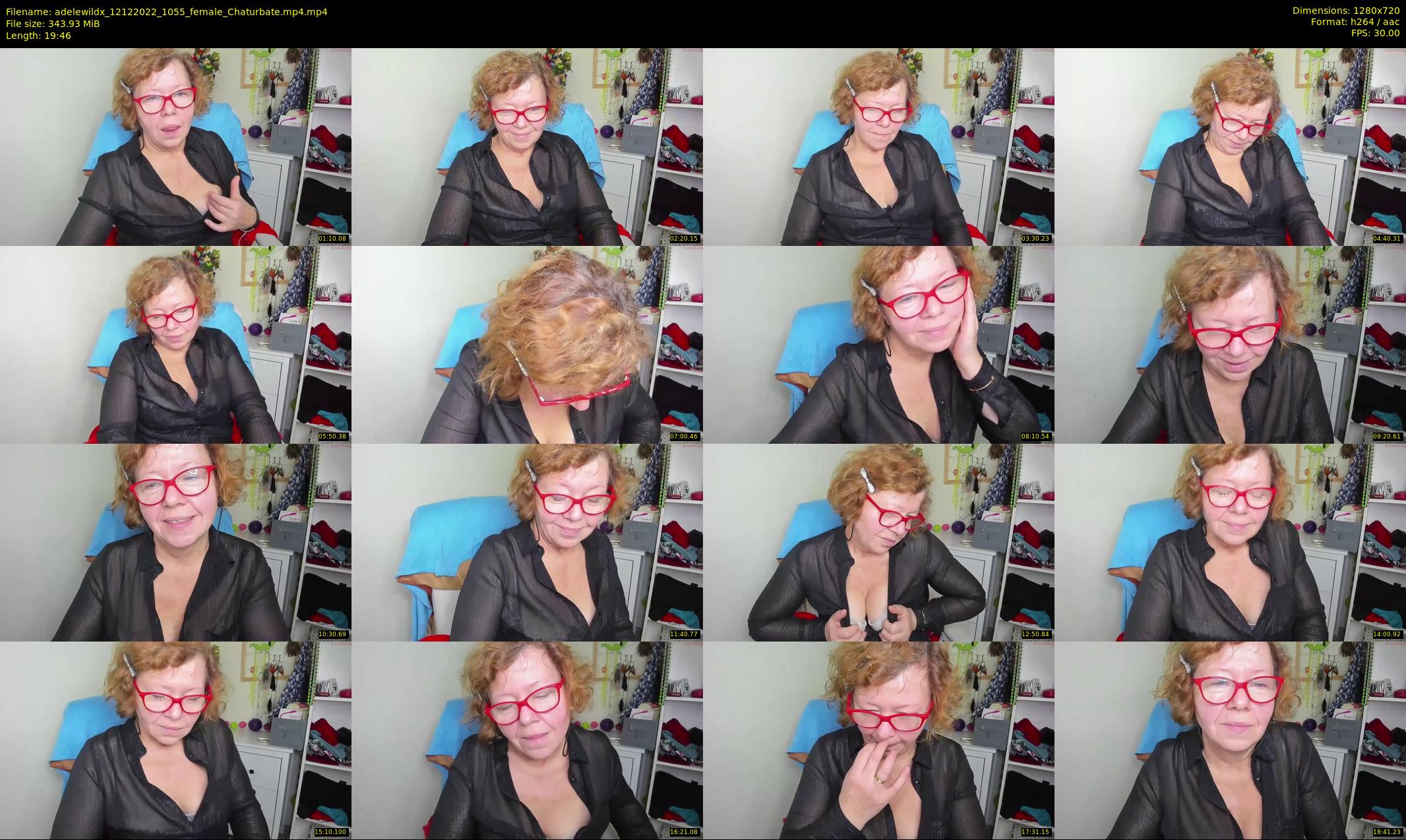adelewildx — 20 minute Chaturbate female cam show recording, 720p, Dec 12, 2022
