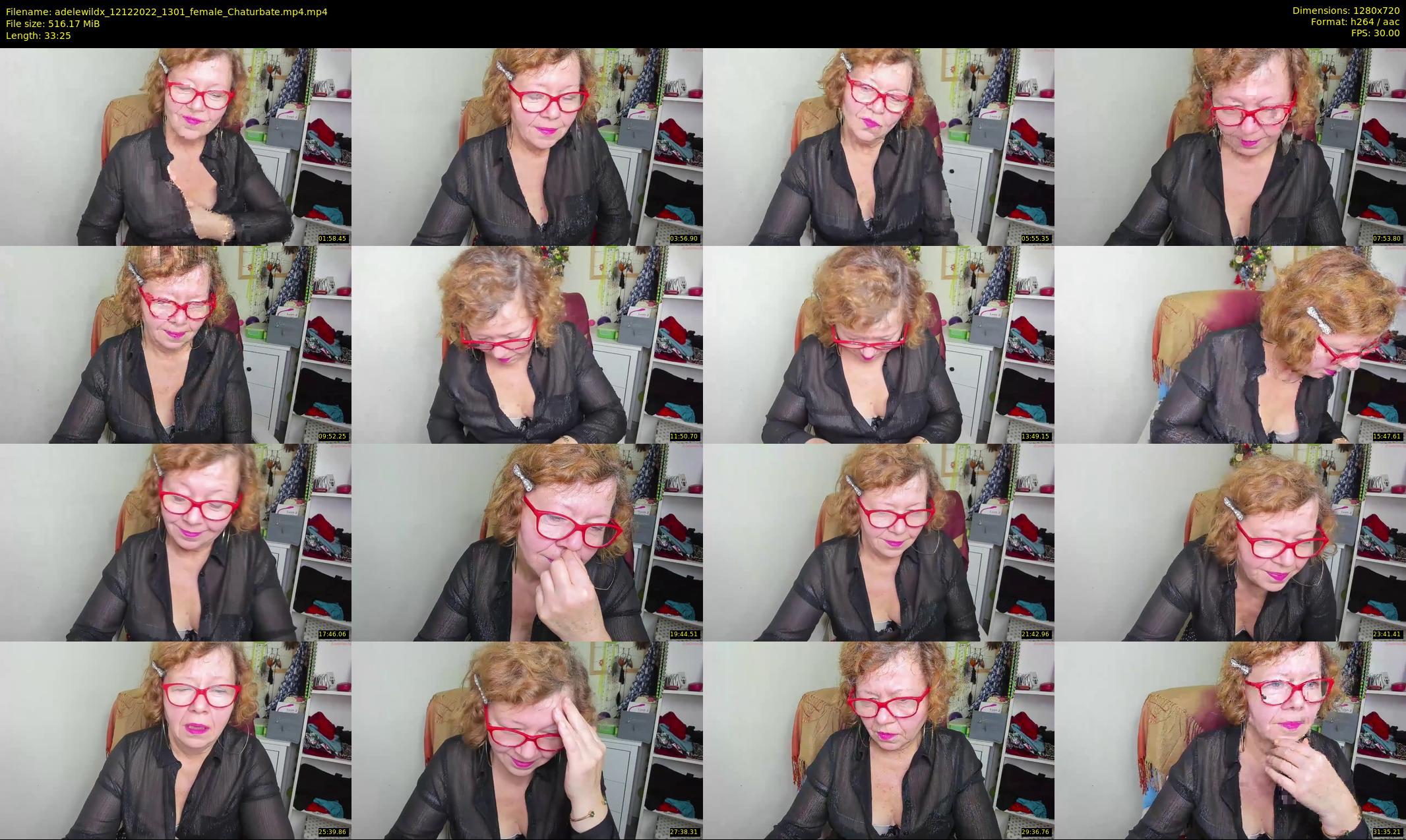 adelewildx — 34 minute Chaturbate female cam show recording, 720p, Dec 12, 2022