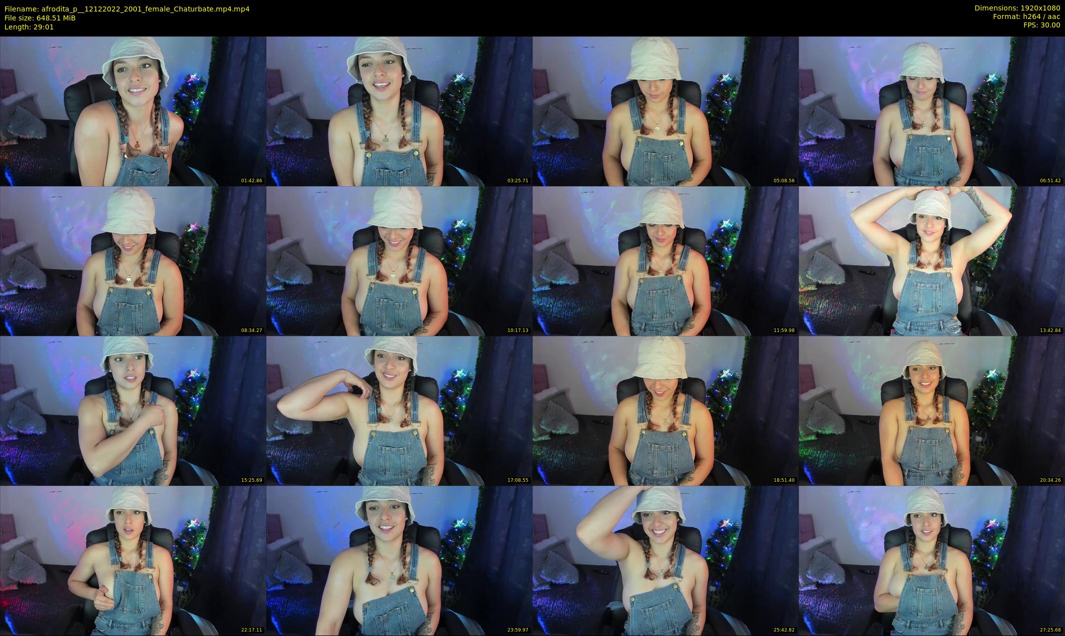 afrodita_p_ — 30 minute Chaturbate female cam show recording, 1080p, Dec 12, 2022