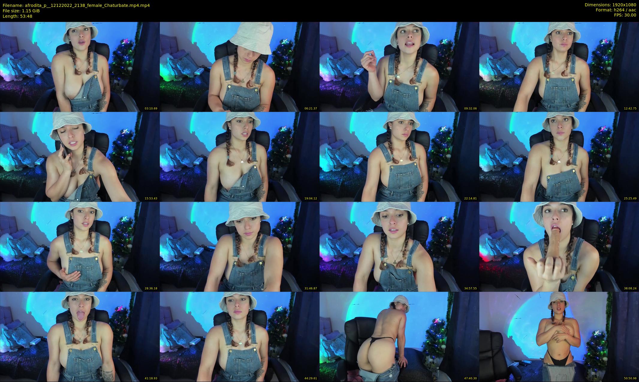 afrodita_p_ — 54 minute Chaturbate female cam show recording, 1080p, Dec 12, 2022
