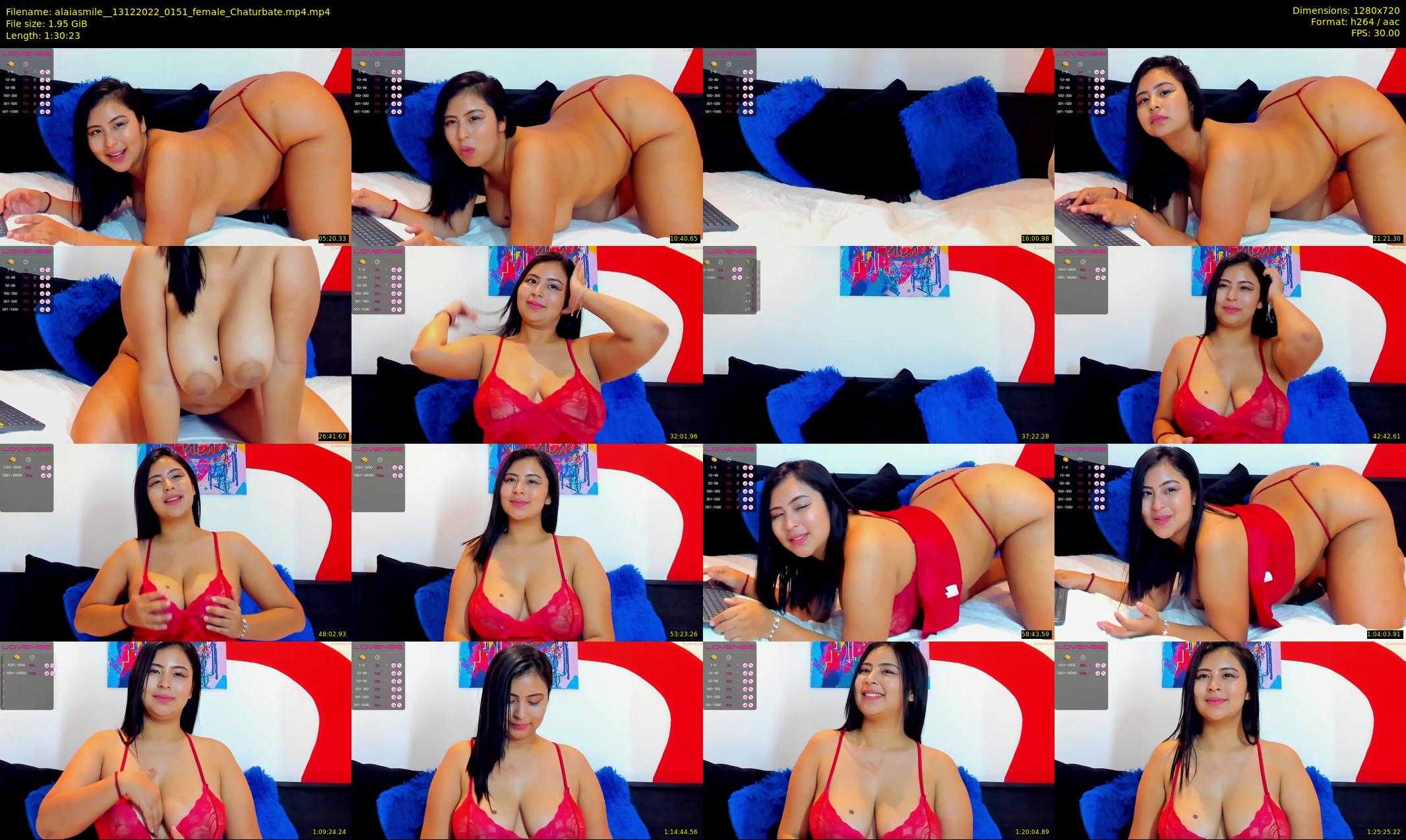 alaiasmile_ — 91 minute Chaturbate female cam show recording, 720p, Dec 13, 2022