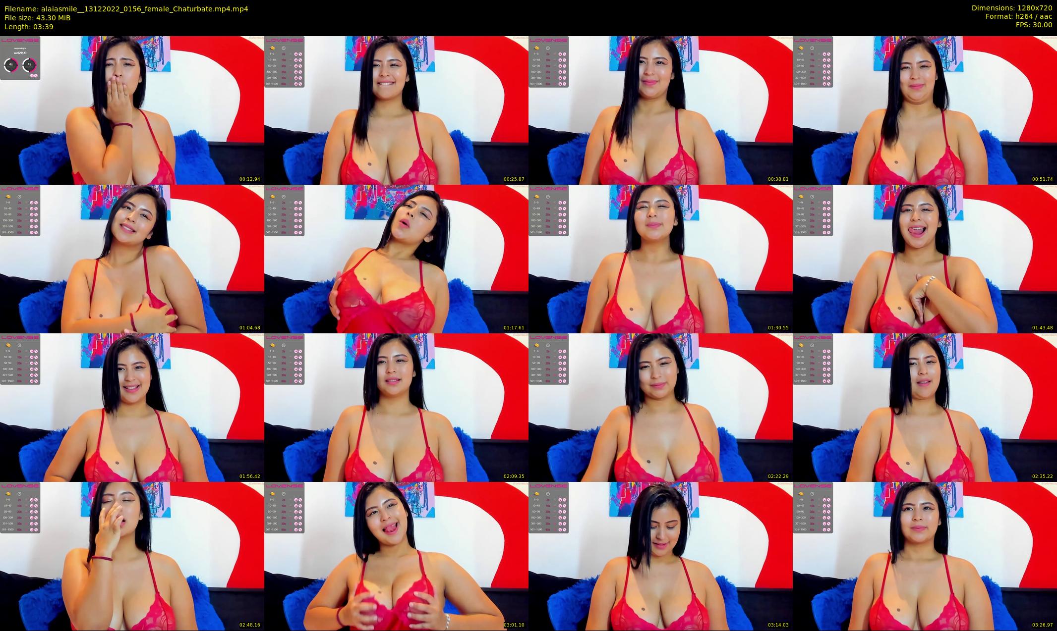 alaiasmile_ — 4 minute Chaturbate female cam show recording, 720p, Dec 13, 2022