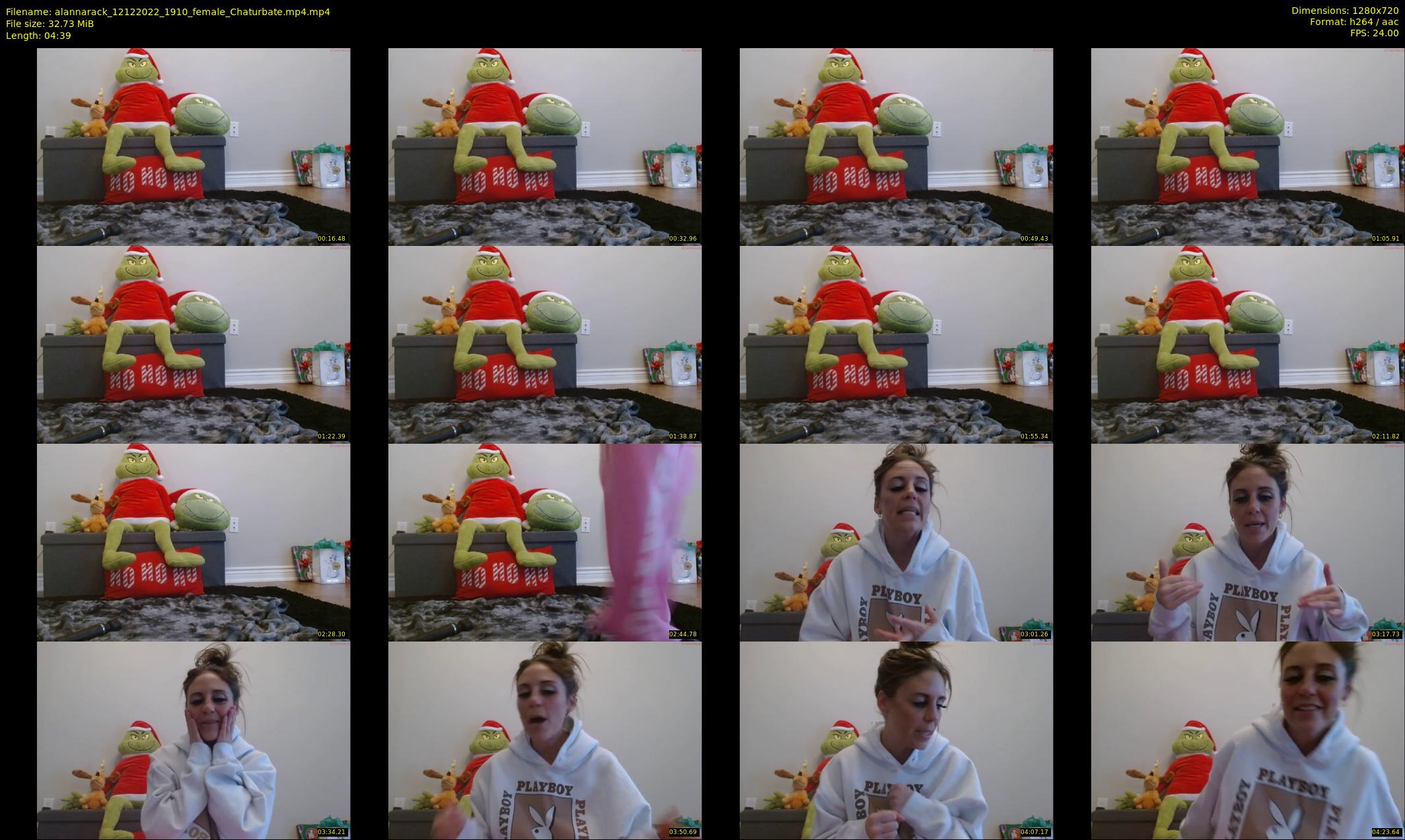 alannarack — 5 minute Chaturbate female cam show recording, 720p, Dec 12, 2022