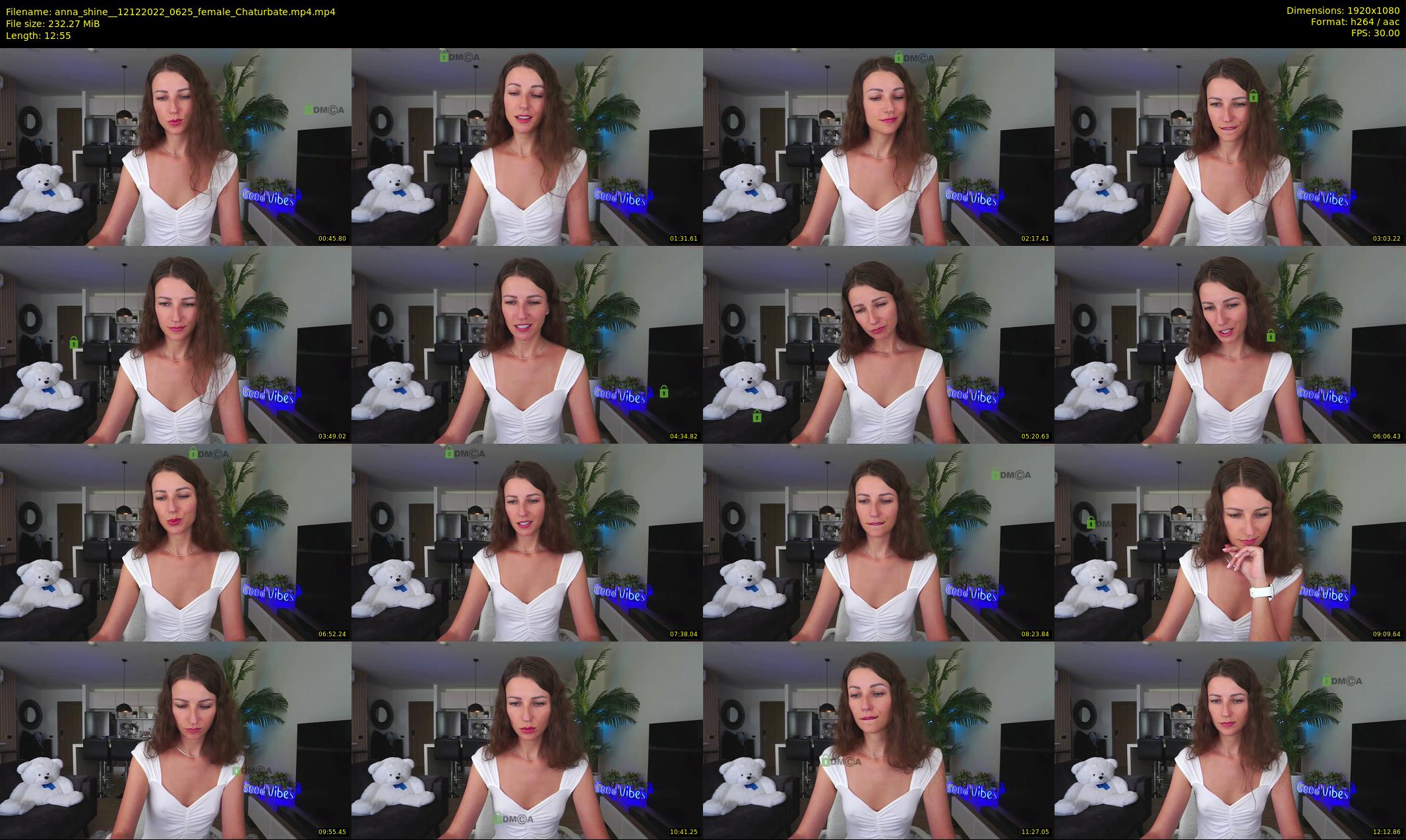 anna_shine_ — 13 minute Chaturbate female cam show recording, 1080p, Dec 12, 2022