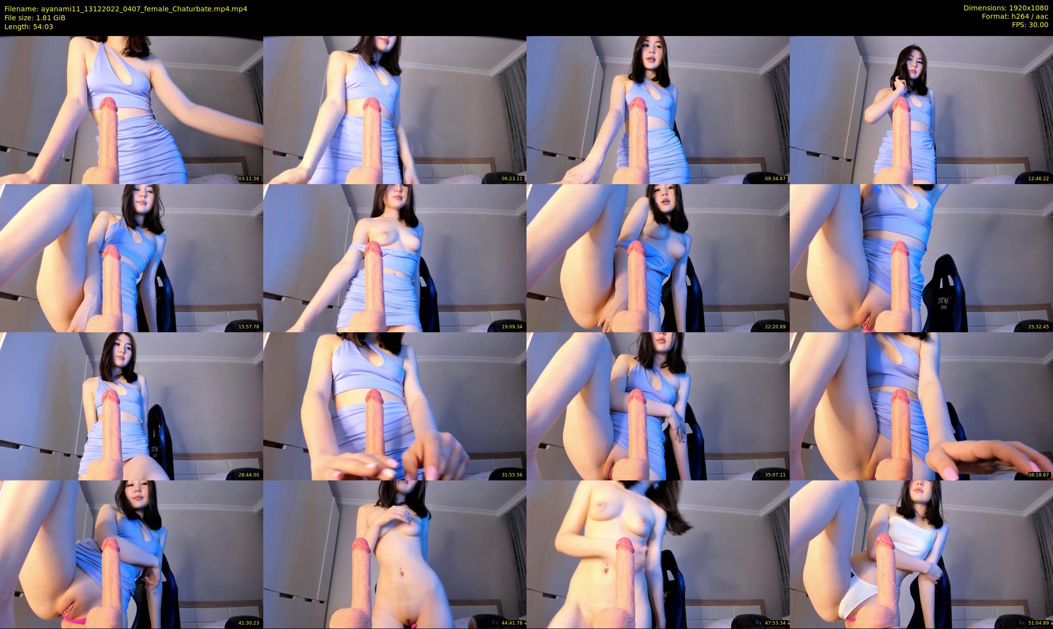ayanami11 — 55 minute Chaturbate female cam show recording, 1080p, Dec 13, 2022