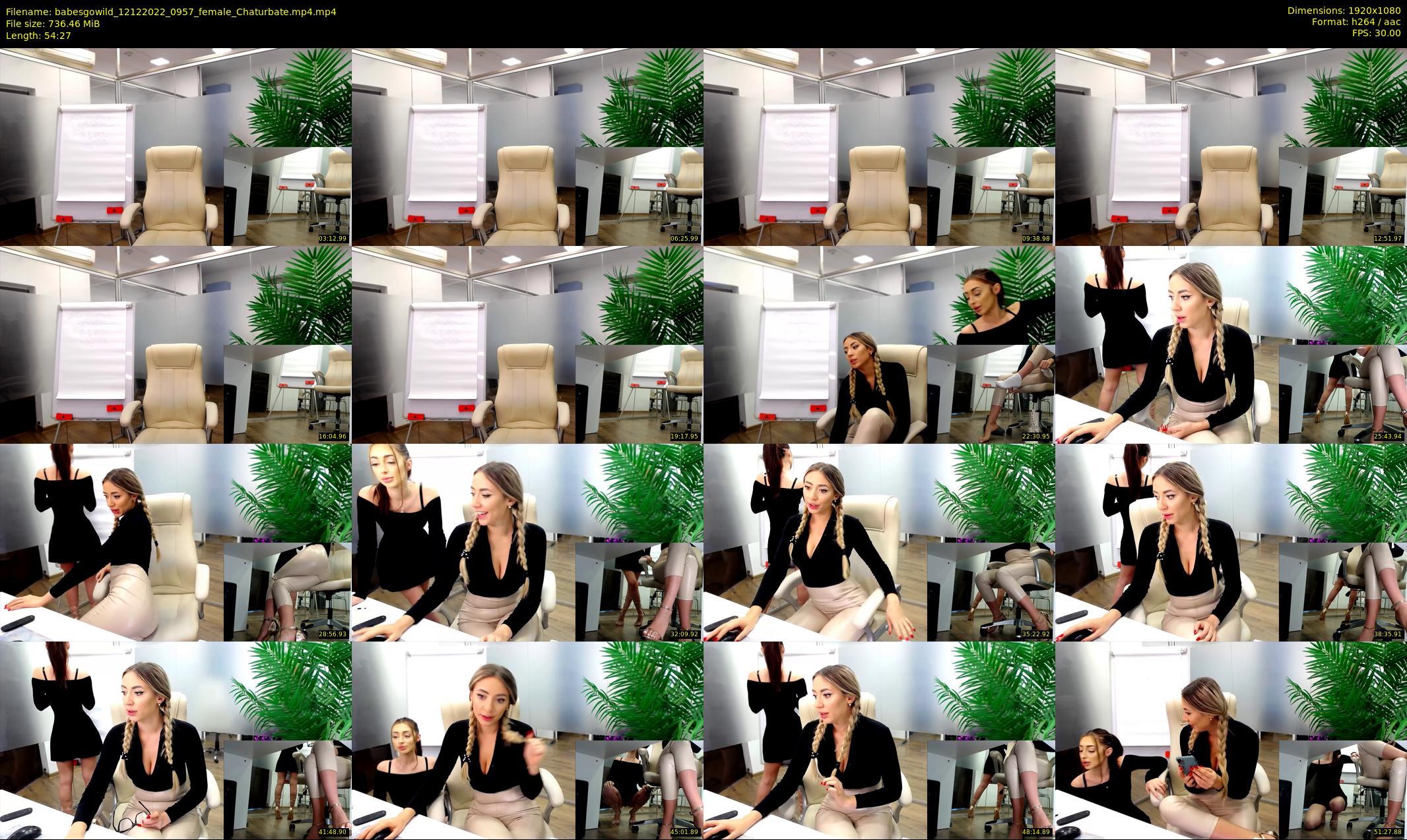 babesgowild — 55 minute Chaturbate couple cam show recording, 1080p, Dec 12, 2022