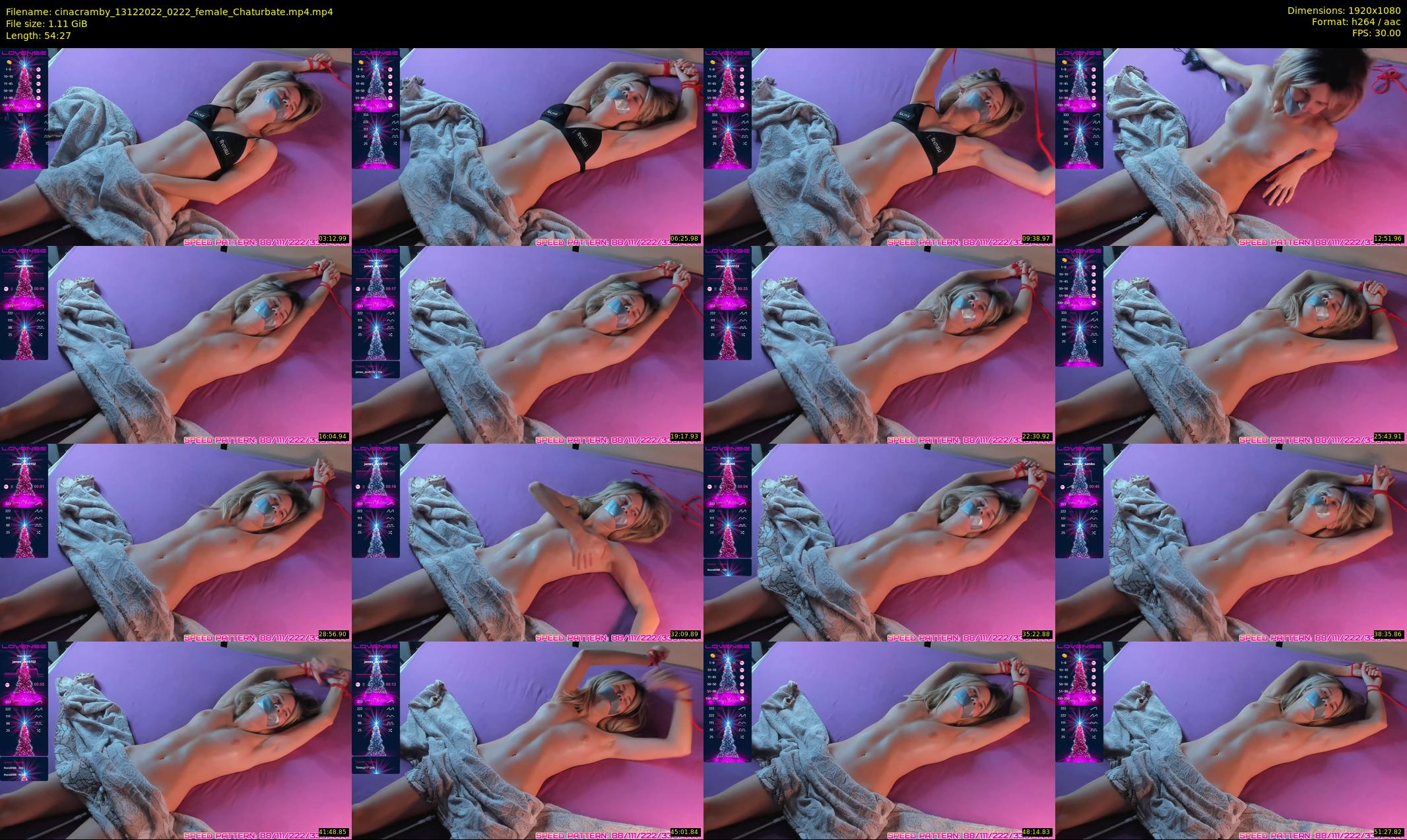 cinacramby — 55 minute Chaturbate female cam show recording, 1080p, Dec 13, 2022