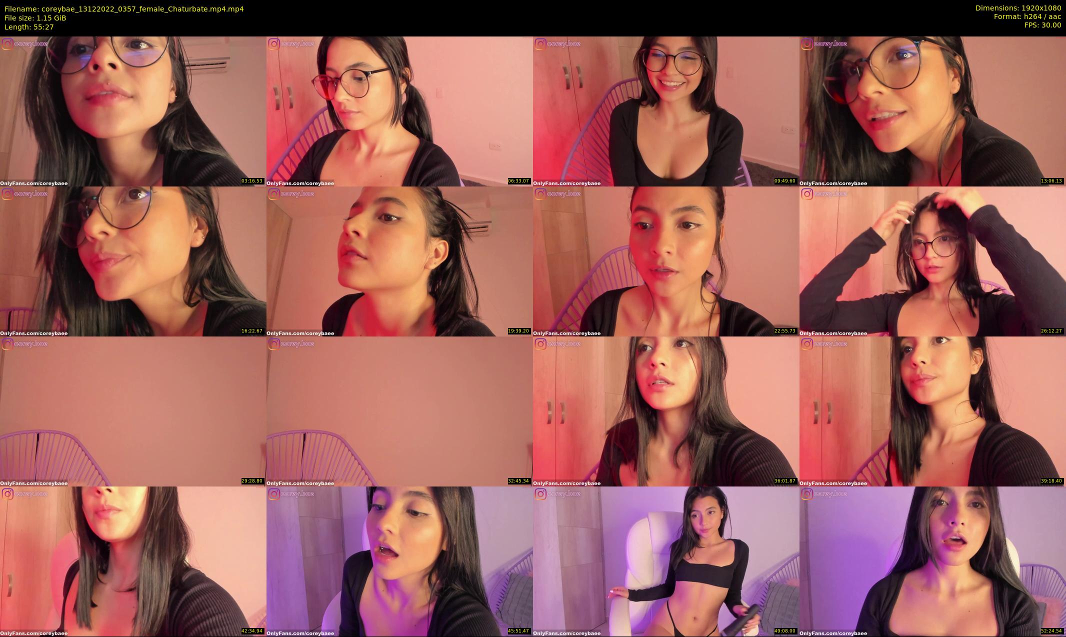coreybae — 56 minute Chaturbate female cam show recording, 1080p, Dec 13, 2022