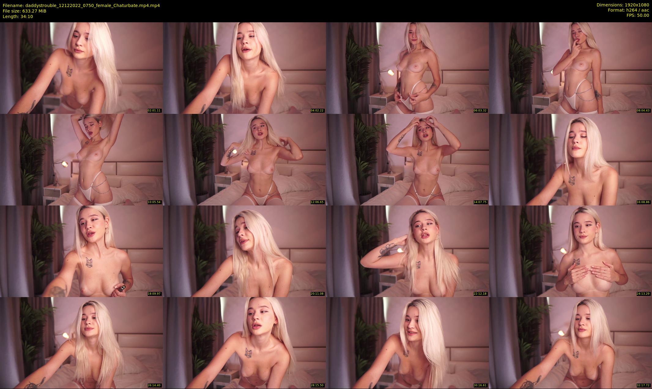 daddystrouble — 35 minute Chaturbate female cam show recording, 1080p, Dec 12, 2022