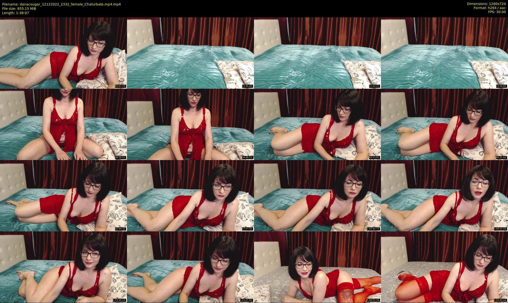 danacougar — 99 minute Chaturbate female cam show recording, 720p, Dec 12, 2022