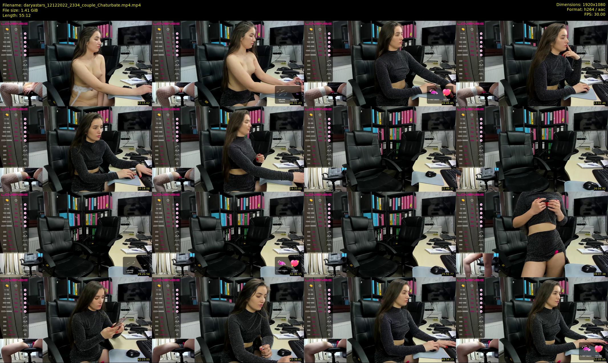 daryastars — 56 minute Chaturbate couple cam show recording, 1080p, Dec 12, 2022