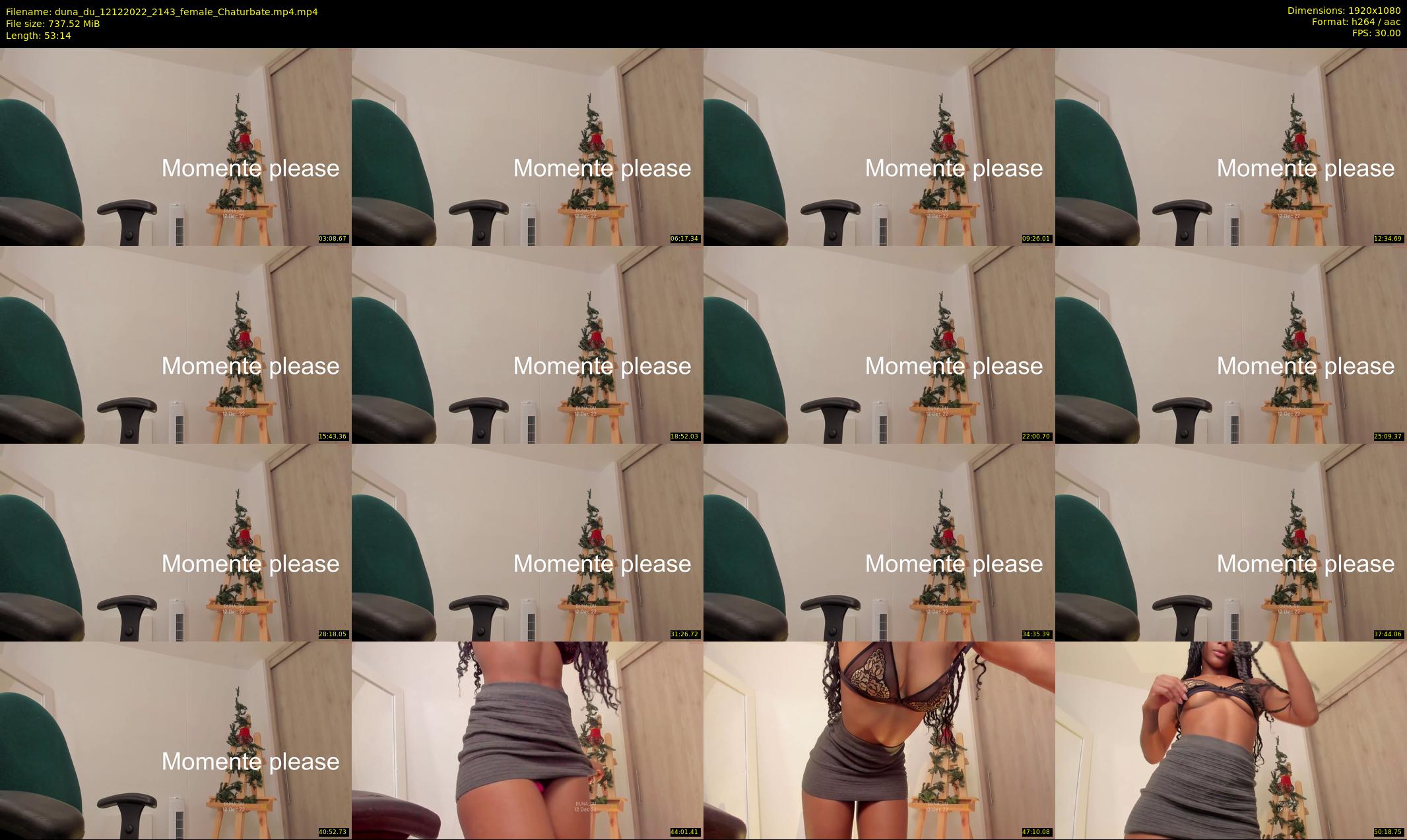 duna_du — 54 minute Chaturbate female cam show recording, 1080p, Dec 12, 2022