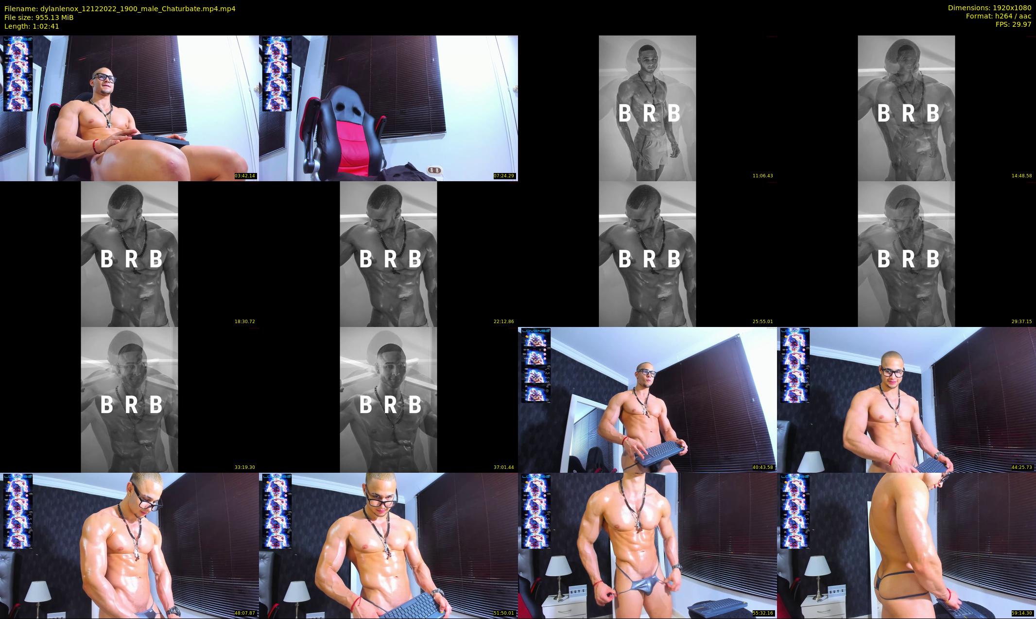 dylanlenox — 63 minute Chaturbate male cam show recording, 1080p, Dec 12, 2022