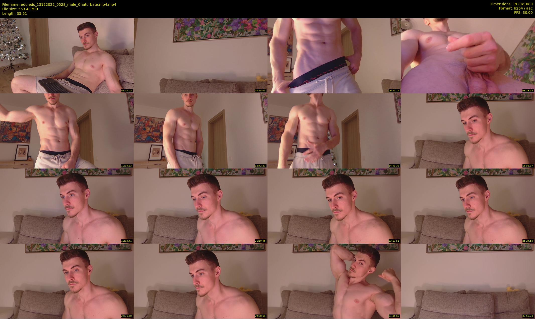 eddieds — 36 minute Chaturbate male cam show recording, 1080p, Dec 13, 2022