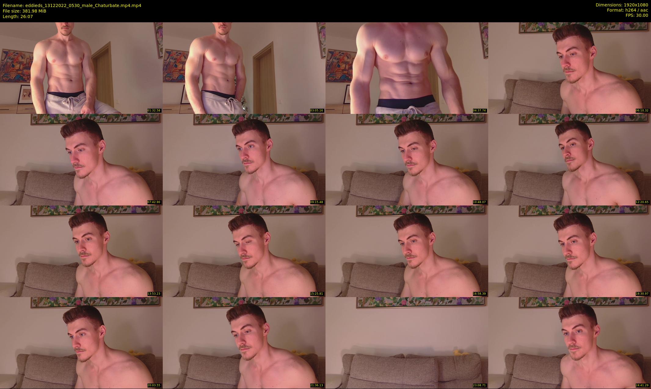 eddieds — 27 minute Chaturbate male cam show recording, 1080p, Dec 13, 2022