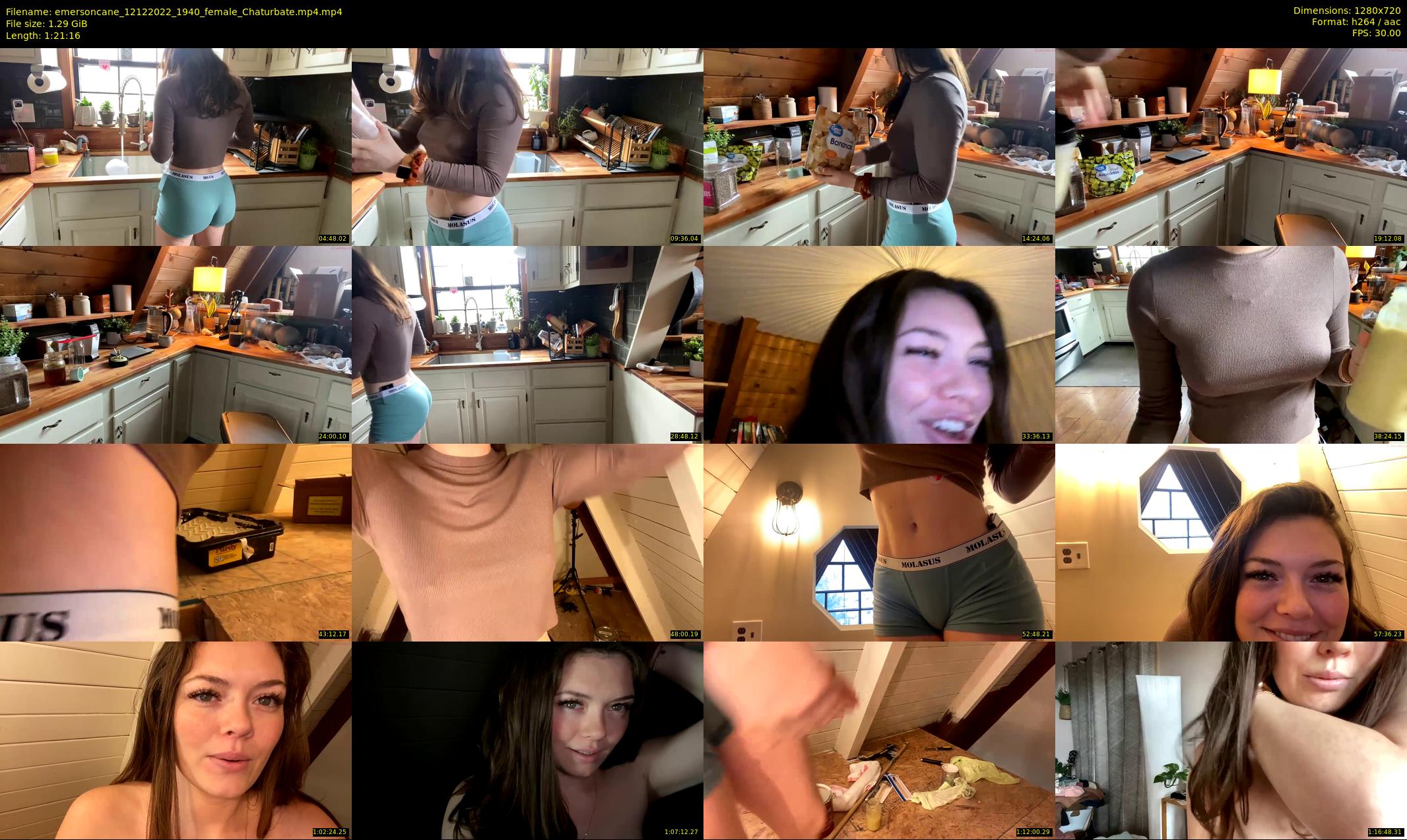 emersoncane — 82 minute Chaturbate female cam show recording, 720p, Dec 12, 2022