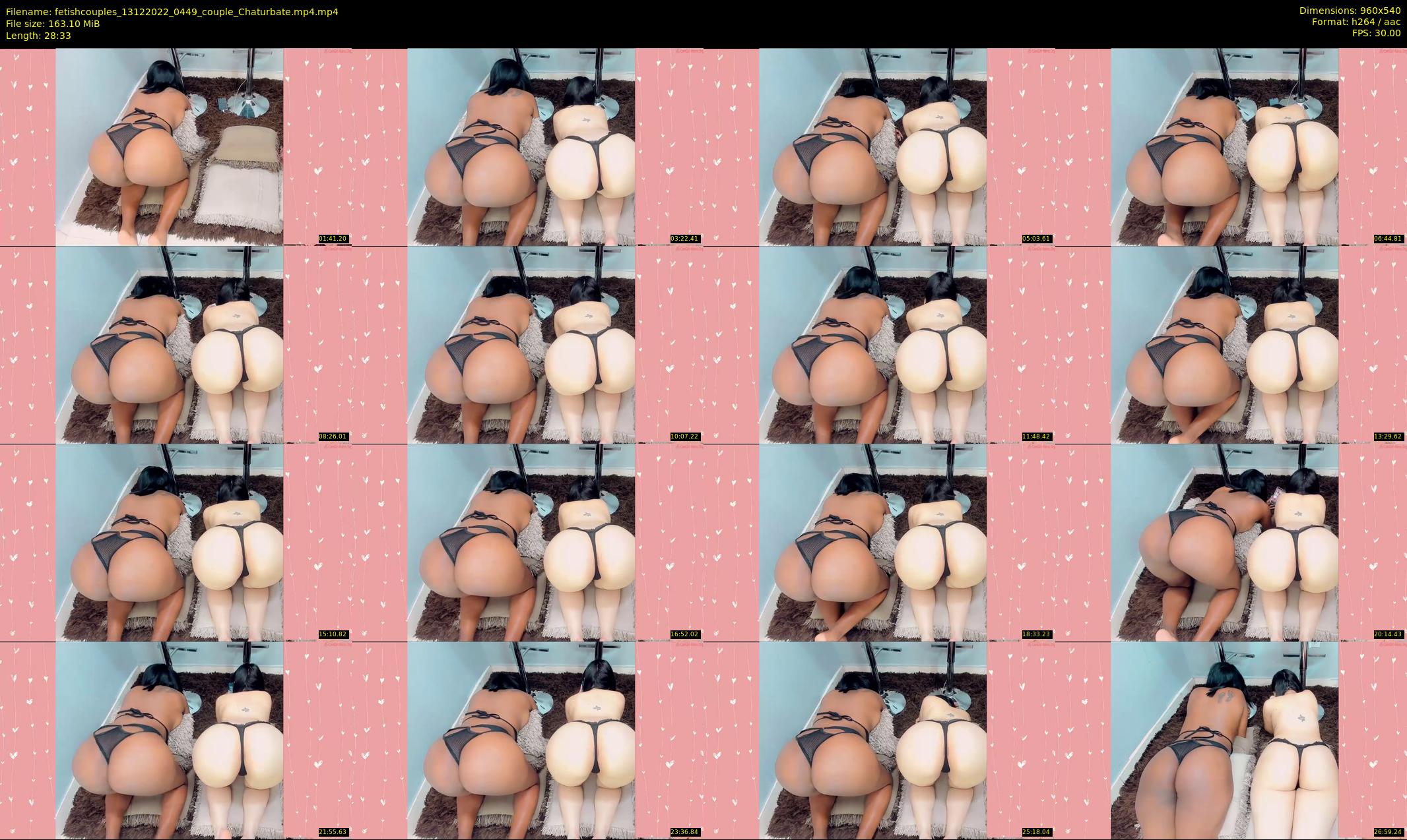 fetishcouples — 29 minute Chaturbate couple cam show recording, 480p, Dec 13, 2022