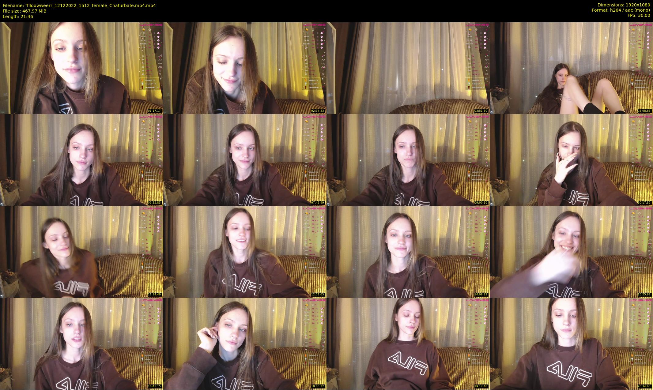 fflloowweerr — 22 minute Chaturbate couple cam show recording, 1080p, Dec 12, 2022