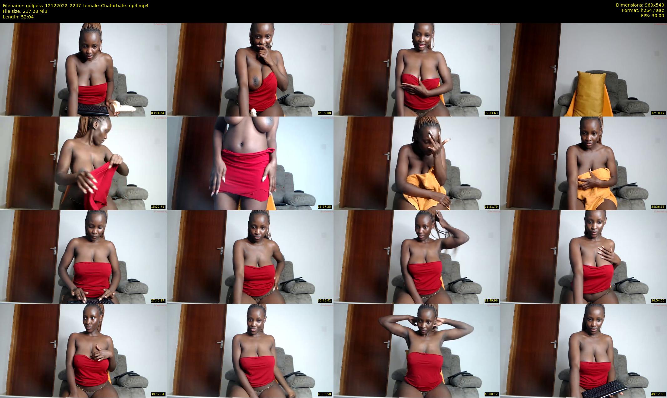 gulpess — 53 minute Chaturbate female cam show recording, 480p, Dec 12, 2022
