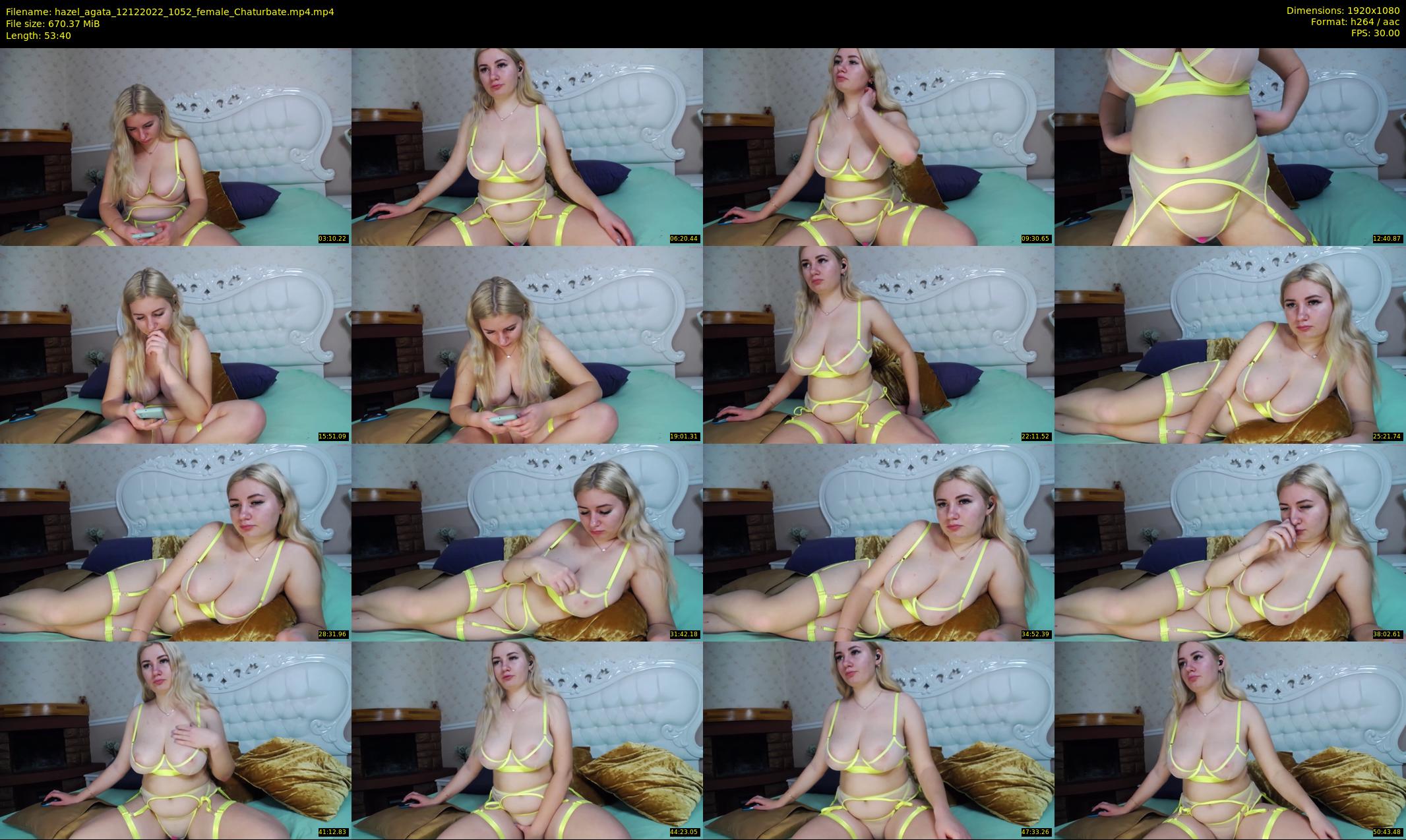 hazel_agata — 54 minute Chaturbate female cam show recording, 1080p, Dec 12, 2022